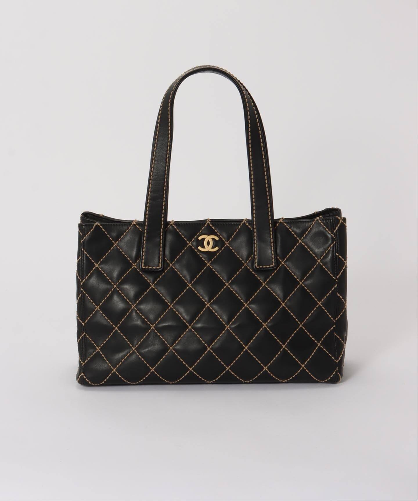 VINTAGE CHANEL/シャネル】Wild stitch トートバッグ（トートバッグ
