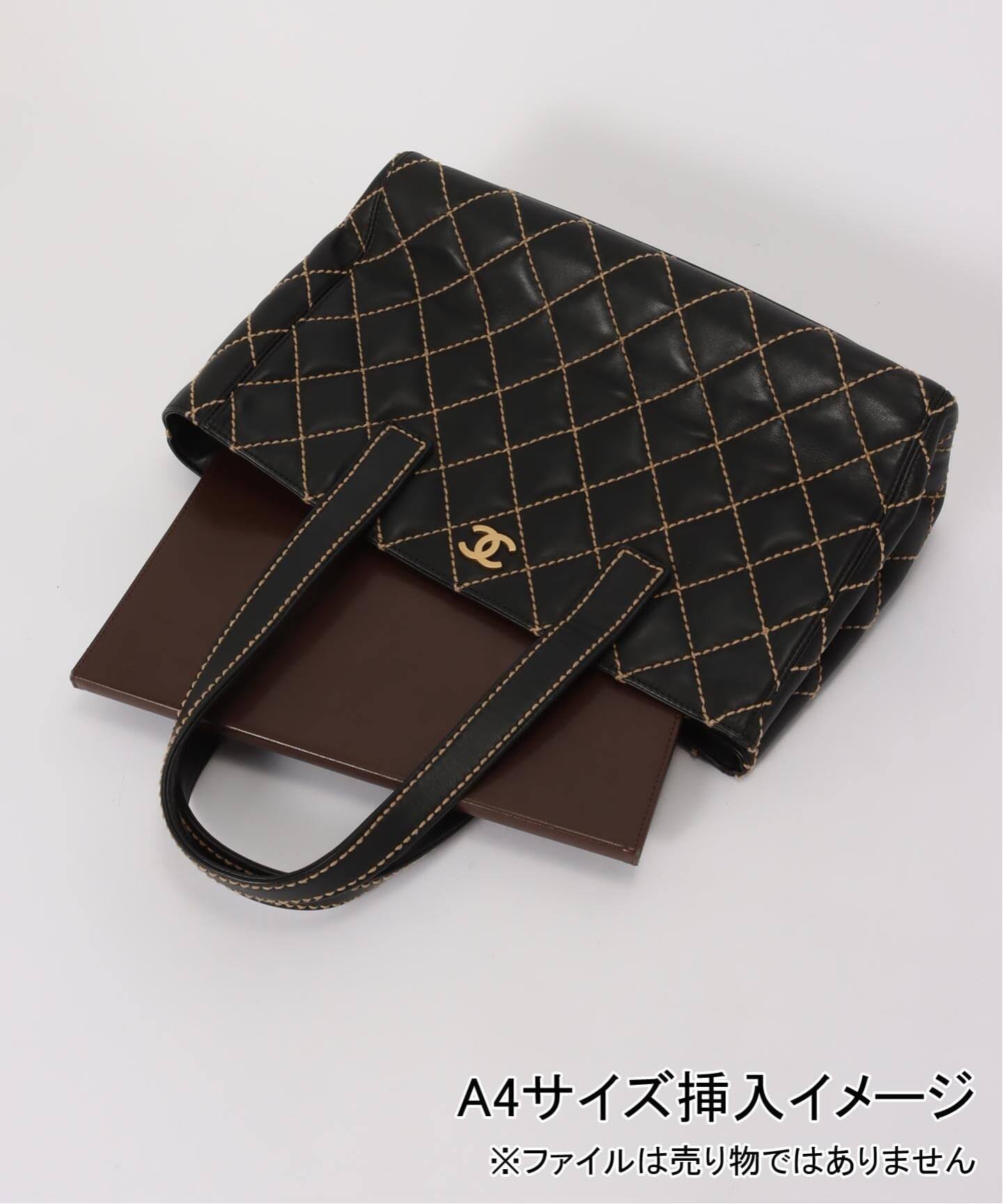 VINTAGE CHANEL/シャネル】Wild stitch トートバッグ（トートバッグ