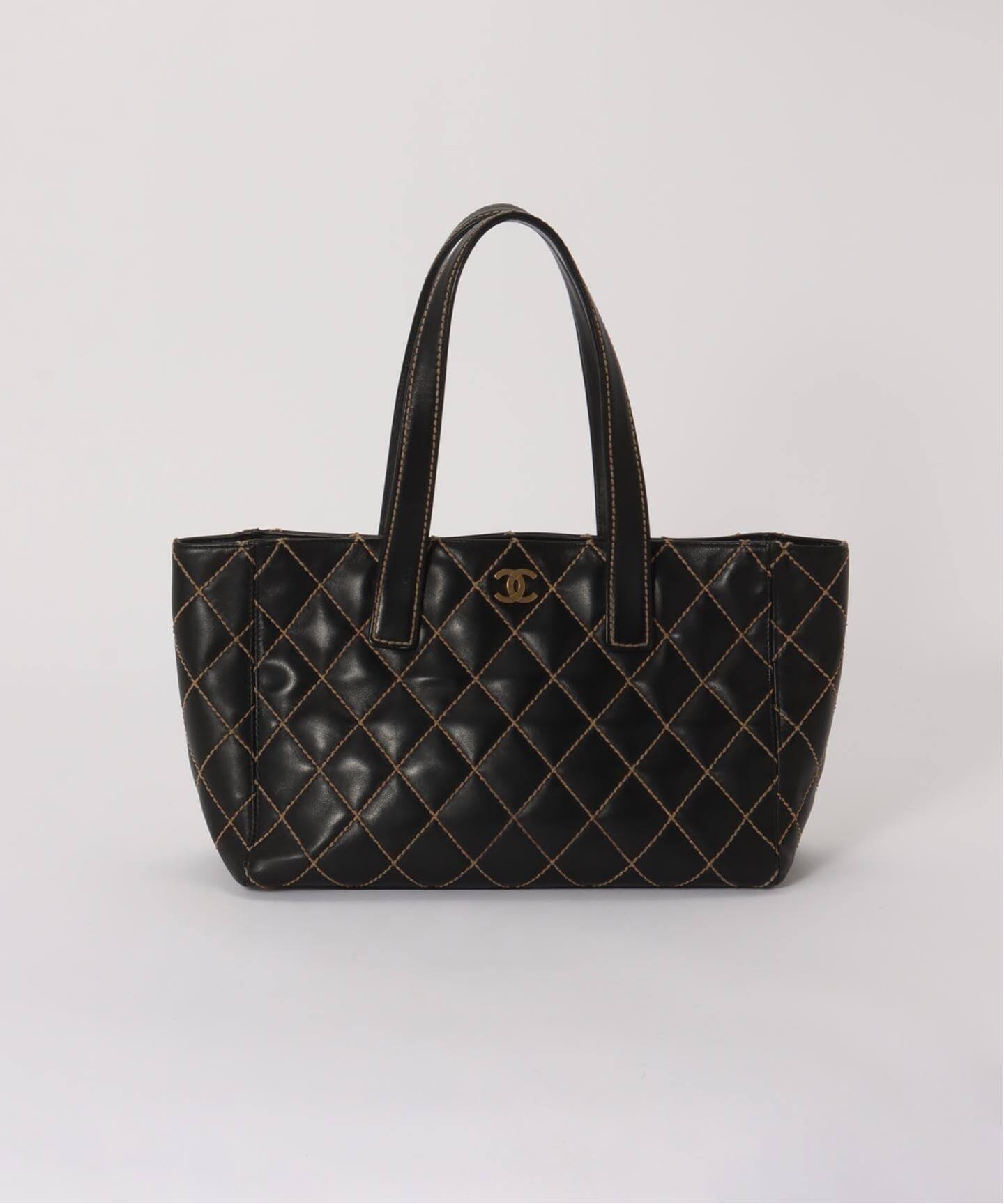 VINTAGE CHANEL/シャネル】Wild stitch トートバッグ（トートバッグ