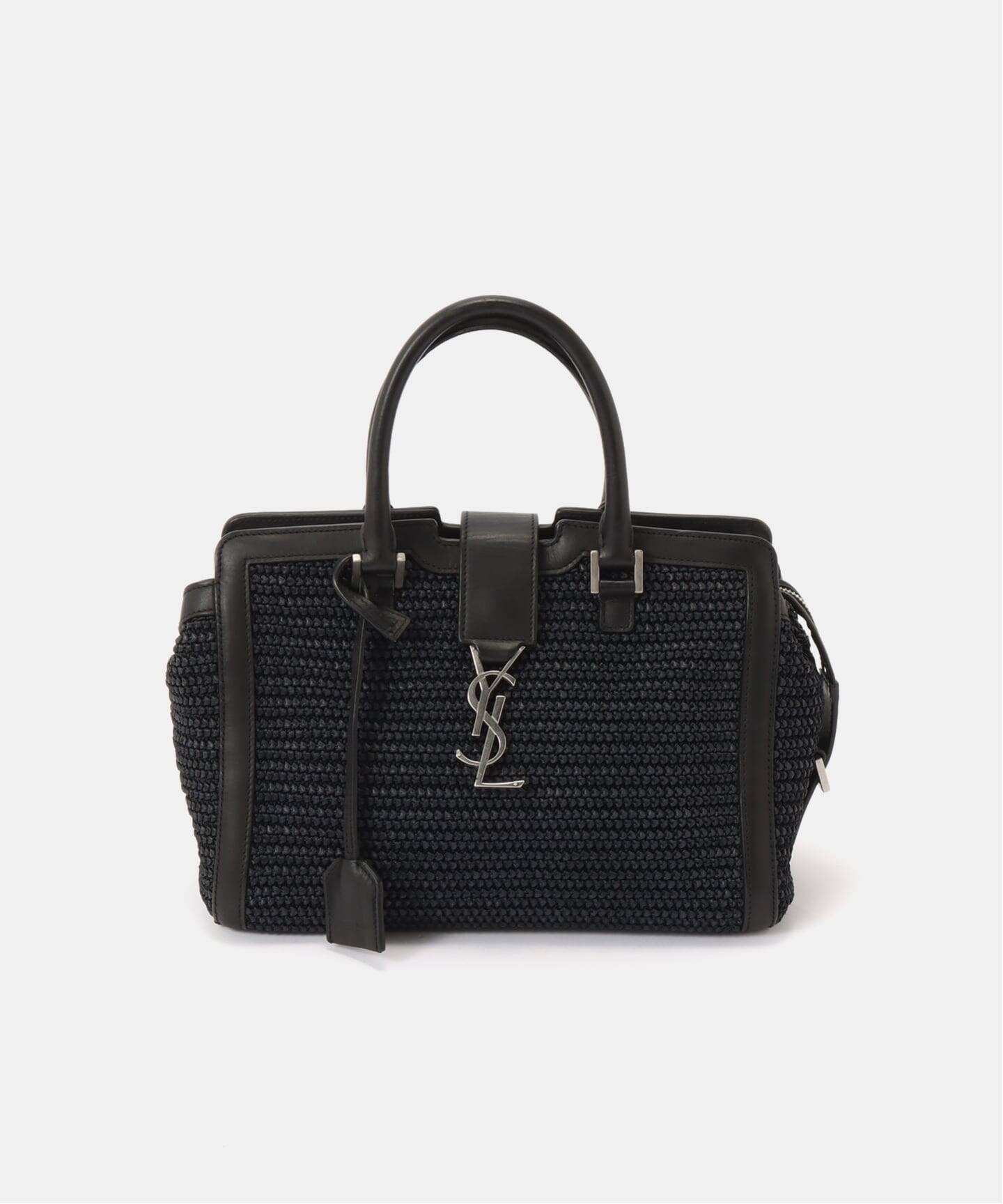 SAINT LAURENT/サンローラン】Baby Cabas 2way raffia（ハンドバッグ