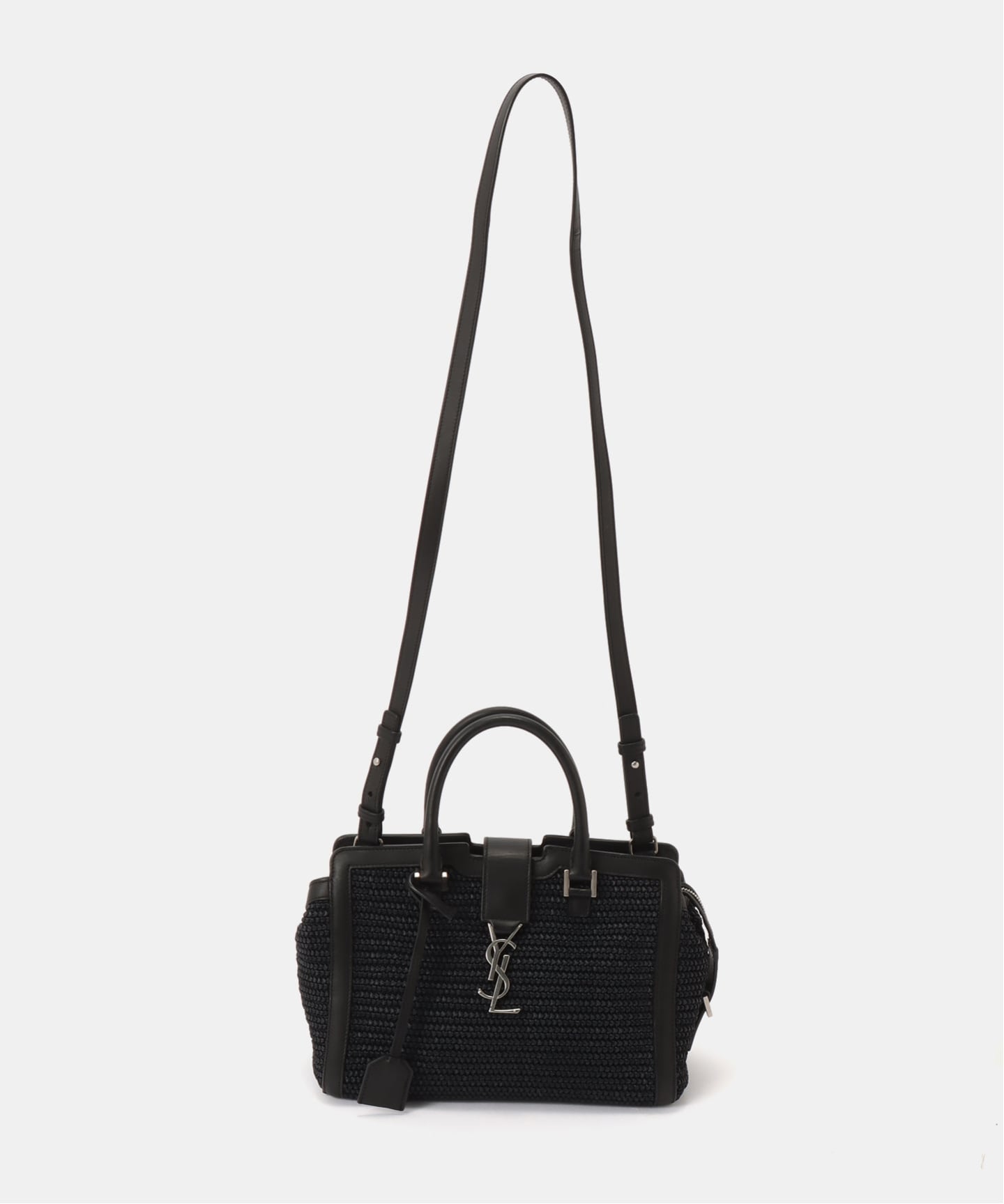 SAINT LAURENT/サンローラン】Baby Cabas 2way raffia（ハンドバッグ