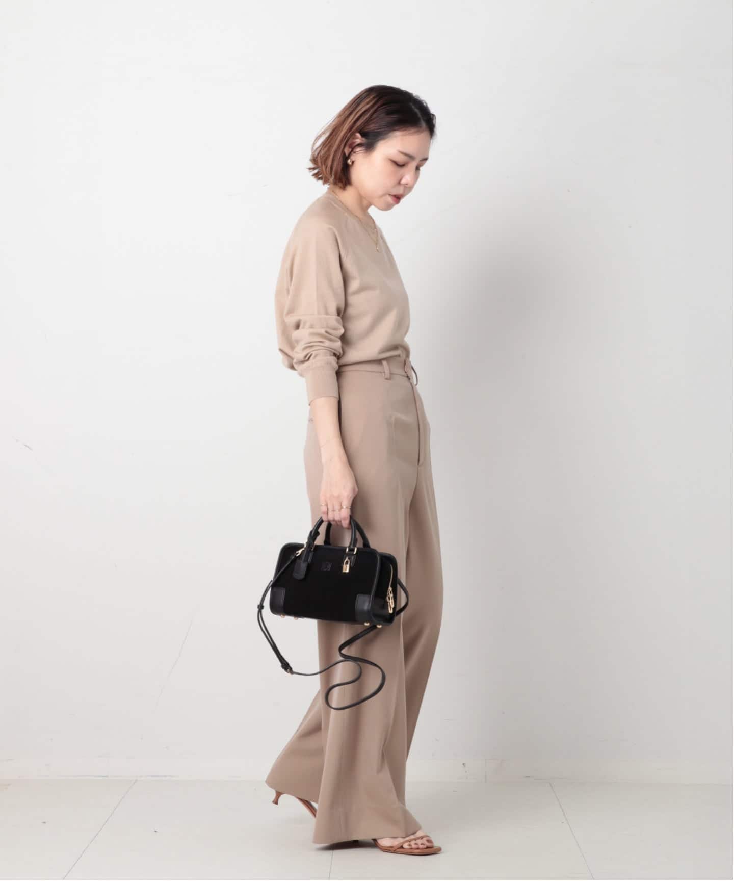 VINTAGE LOEWE/ロエベ】 Amazona 23 2way suede（ハンドバッグ