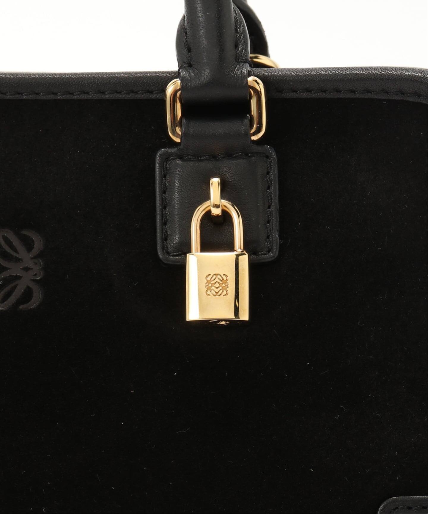 VINTAGE LOEWE/ロエベ】 Amazona 23 2way suede（ハンドバッグ