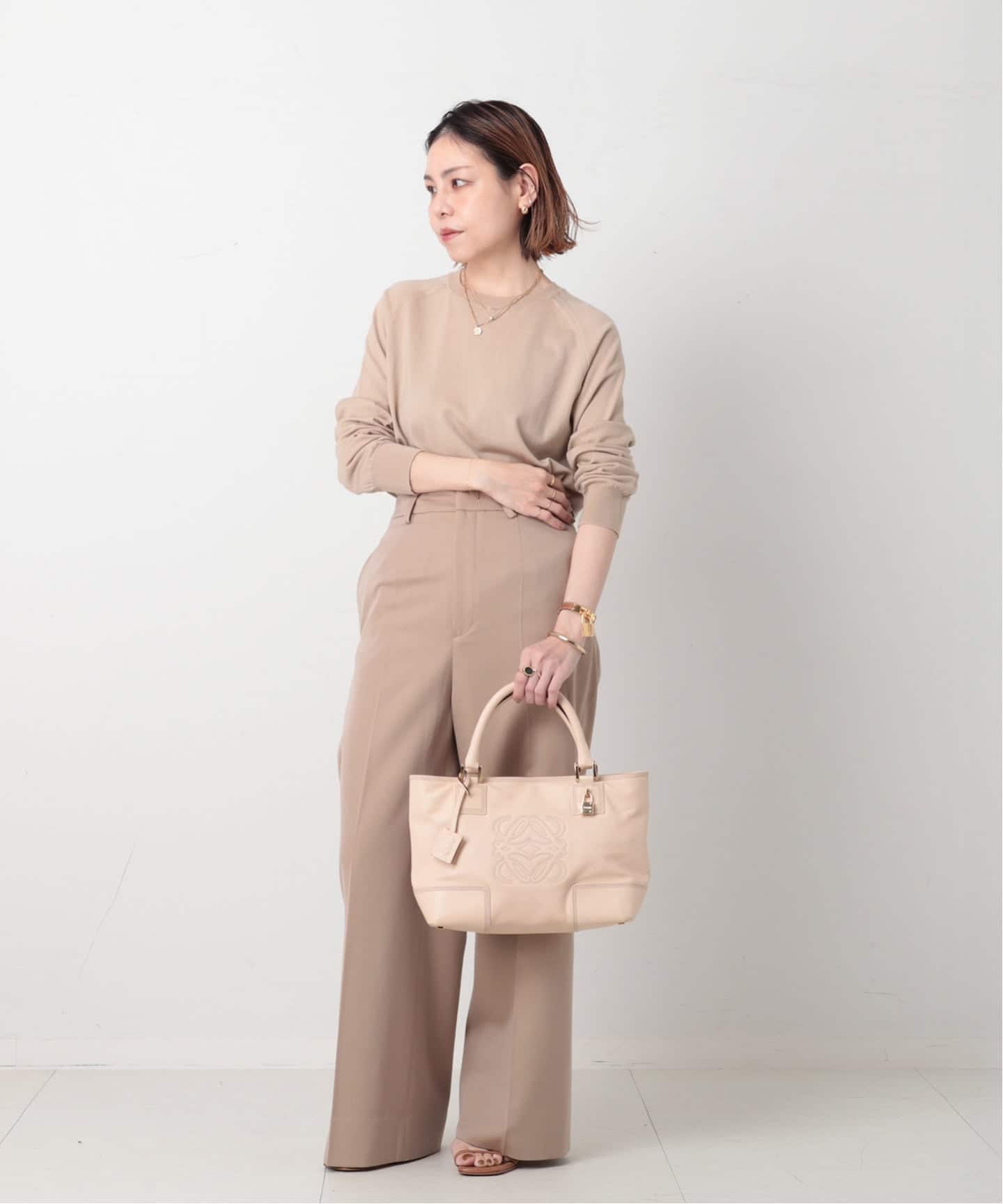 VINTAGE LOEWE/ロエベ】Fusta トートバッグ（ハンドバッグ