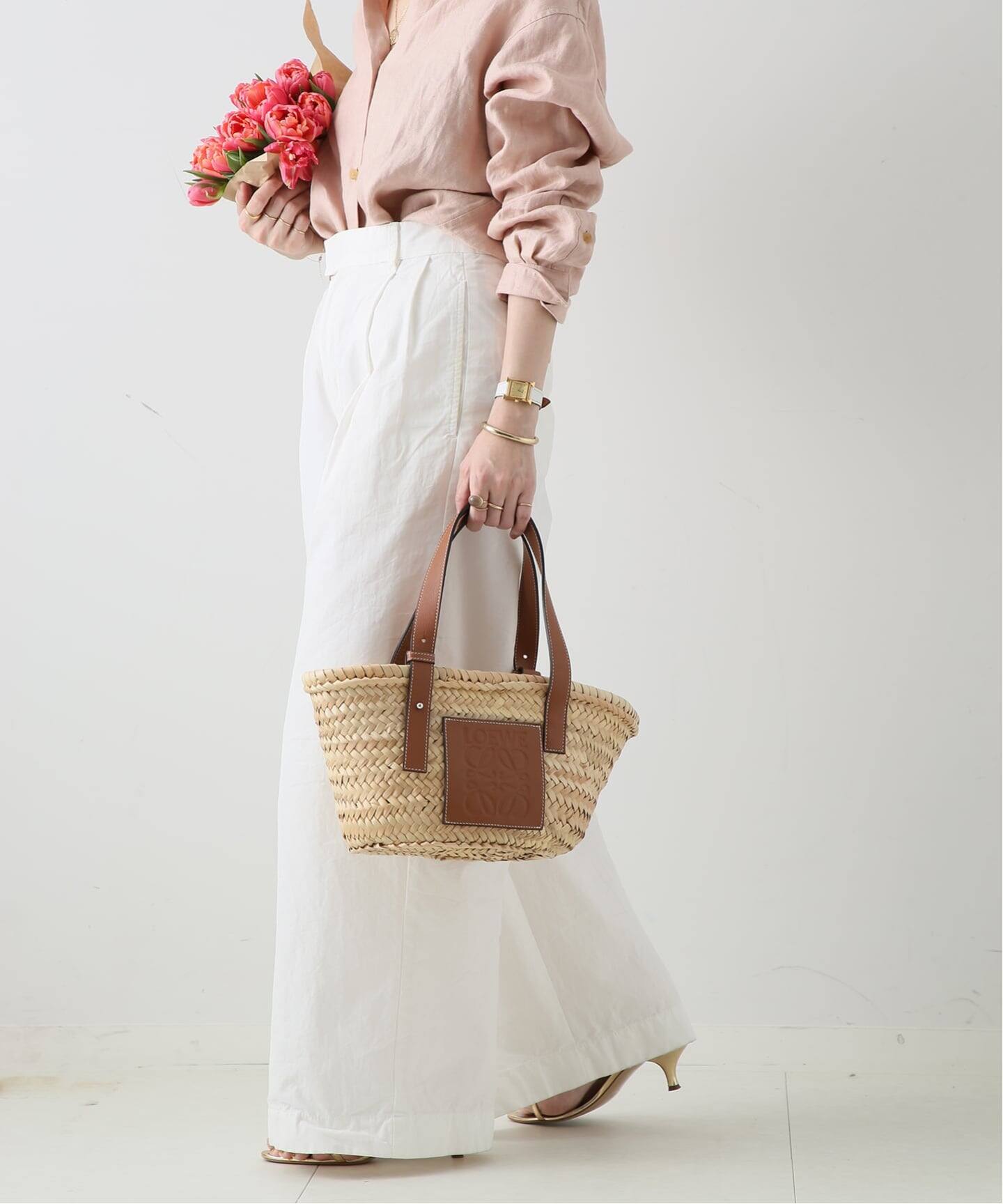 LOEWE/ロエベ】Basket bag small raffia（ハンドバッグ）｜DECOUVERTE