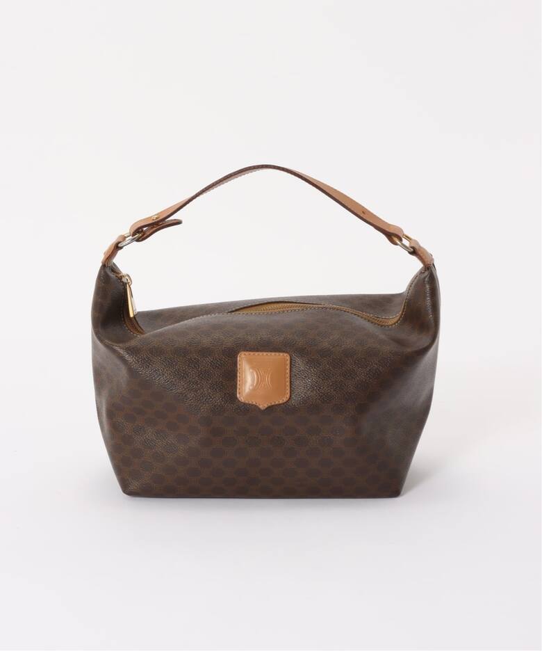 VINTAGE CELINE/セリーヌ】マカダム ハンドバッグ（ハンドバッグ 