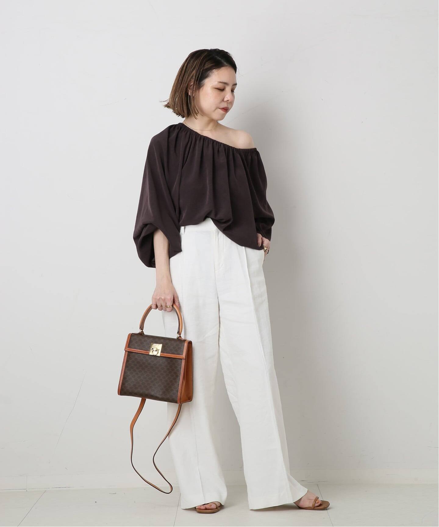VINTAGE CELINE/セリーヌ】マカダム 2wayバッグ（ハンドバッグ 