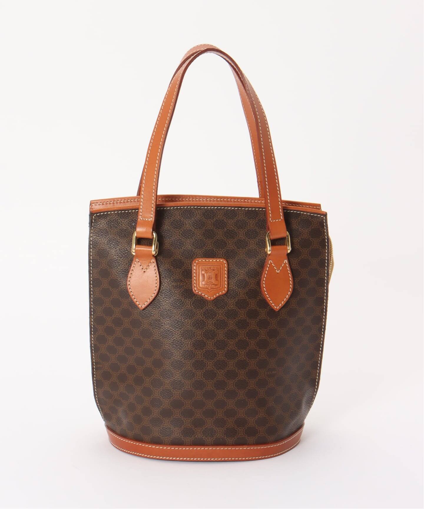 VINTAGE CELINE/セリーヌ】マカダム ハンドバッグ（ハンドバッグ