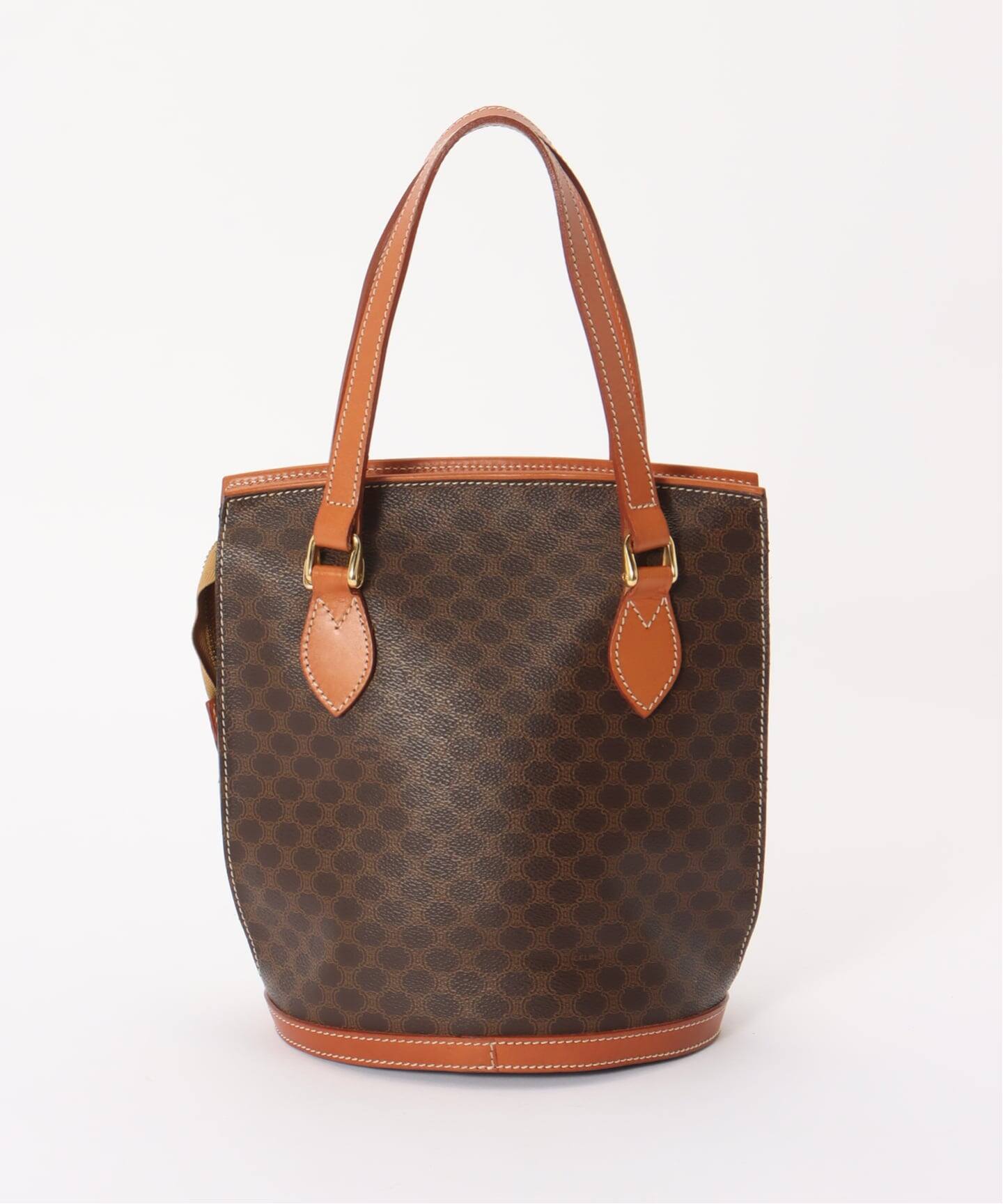 VINTAGE CELINE/セリーヌ】マカダム ハンドバッグ（ハンドバッグ