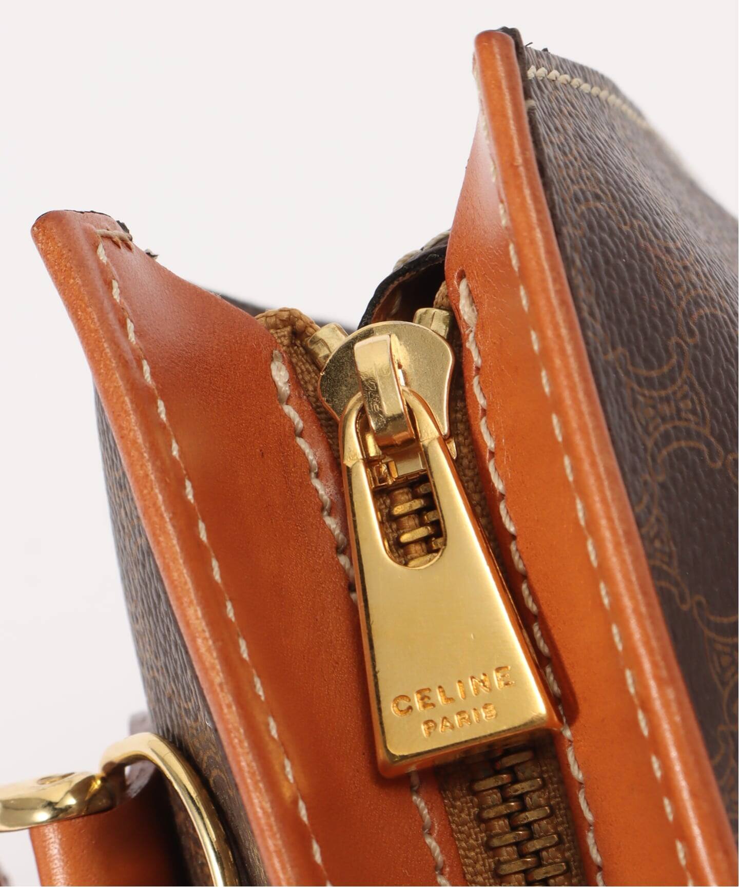 VINTAGE CELINE/セリーヌ】マカダム ハンドバッグ（ハンドバッグ