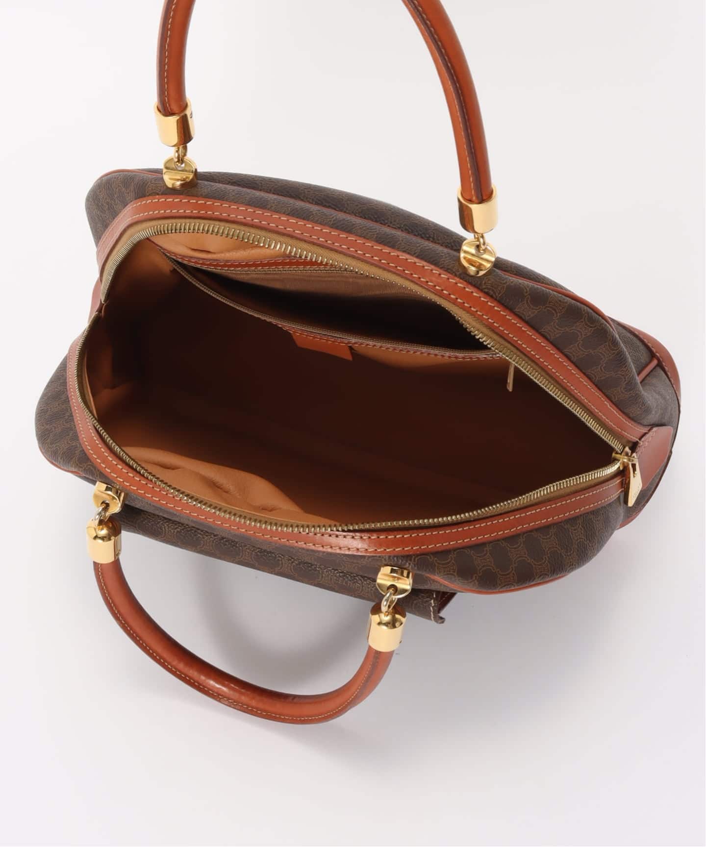 VINTAGE CELINE/セリーヌ】マカダム ハンドバッグ（ハンドバッグ