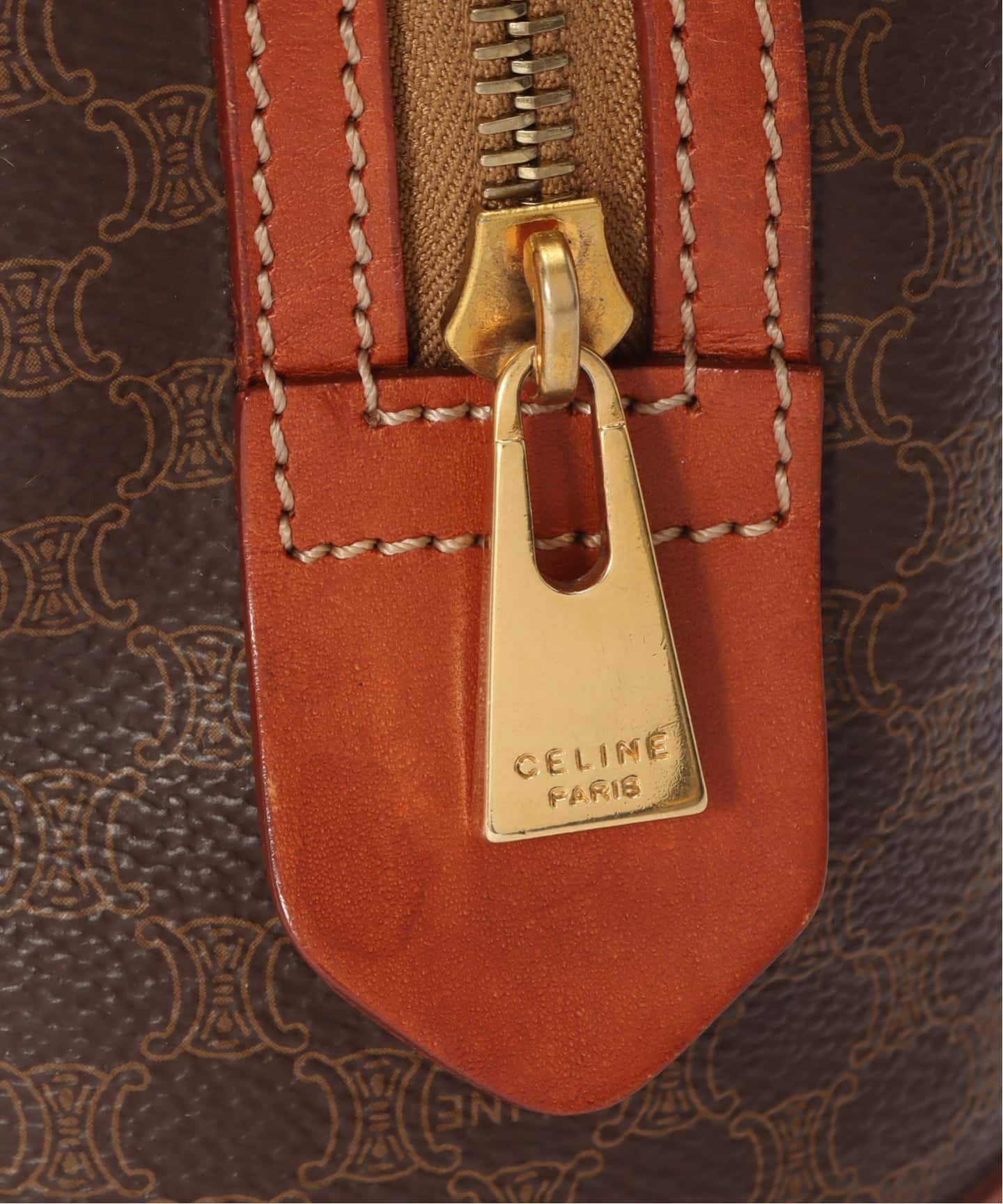 VINTAGE CELINE/セリーヌ】マカダム ハンドバッグ（ハンドバッグ