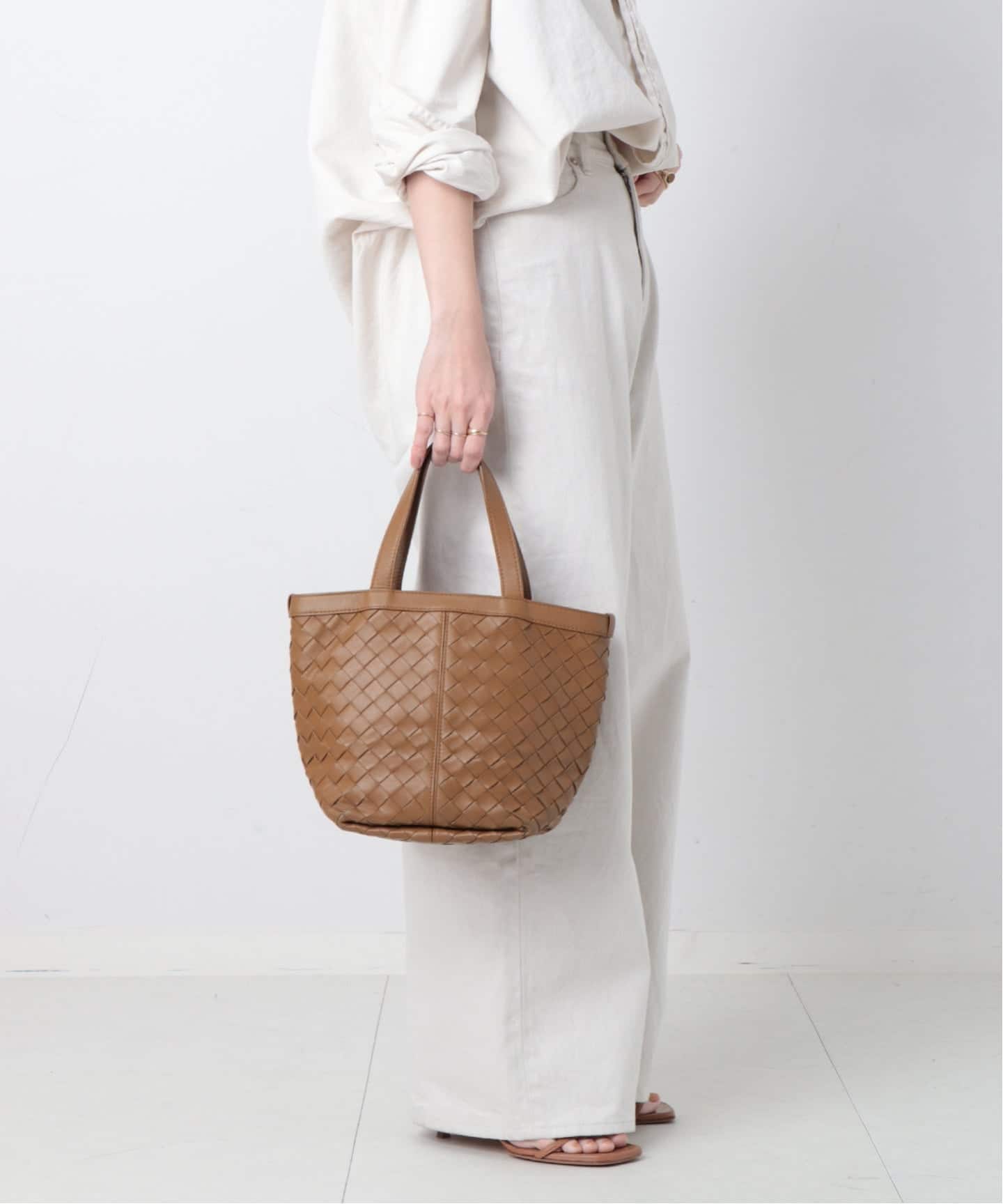 VINTAGE BOTTEGA VENETA/ボッテガ ヴェネタ】トートバッグ intrecciato
