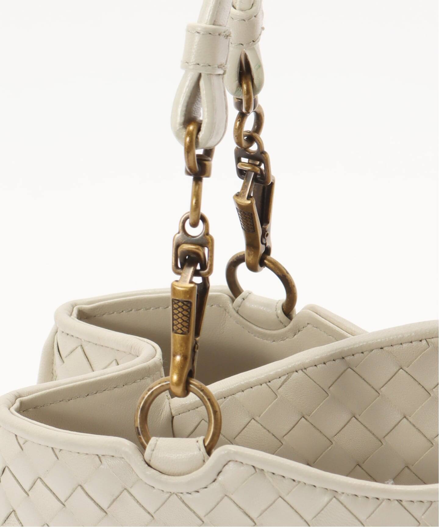 VINTAGE BOTTEGA VENETA/ボッテガ ヴェネタ】ハンドバッグ intrecciato