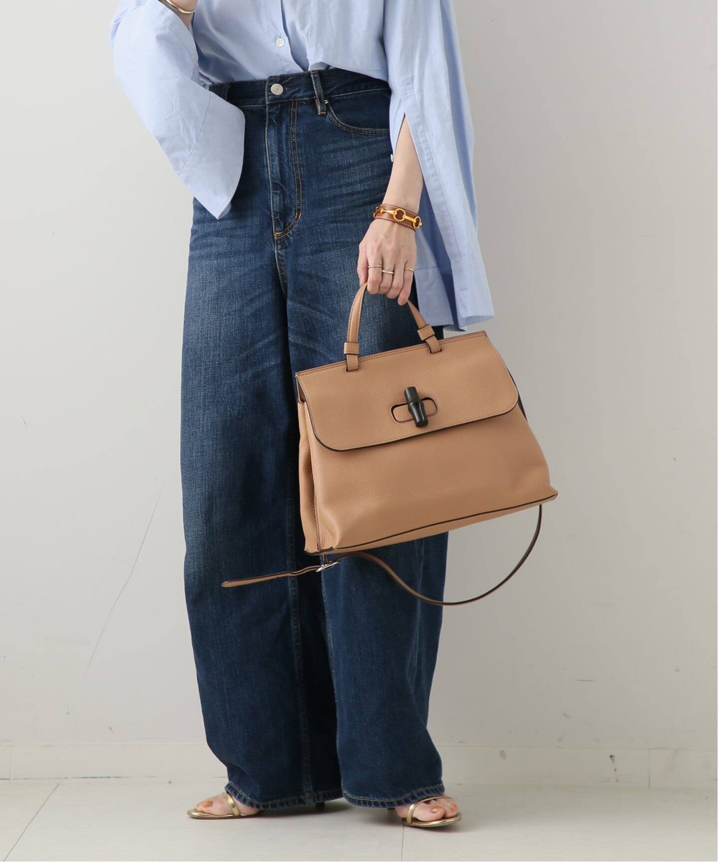 VINTAGE GUCCI/グッチ】 Bamboo Daily 33 2way（ハンドバッグ