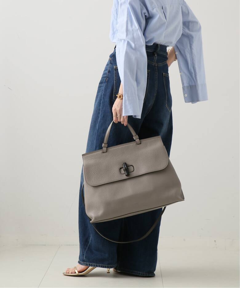 VINTAGE GUCCI/グッチ】 Bamboo Daily 39 2way（ハンドバッグ 