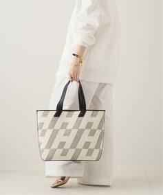 VINTAGE HERMES/エルメス】 H en biais gm（ハンドバッグ 