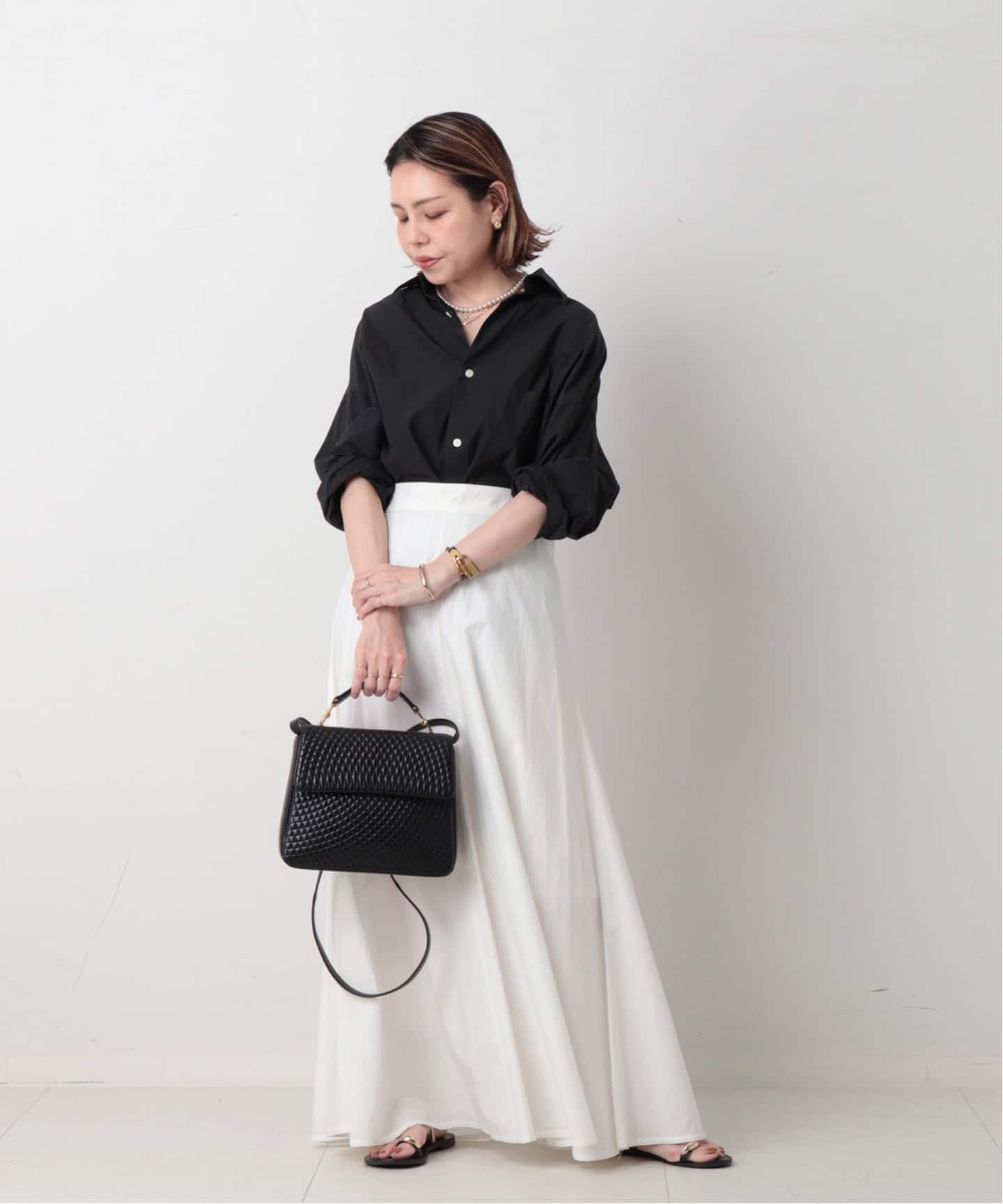 【ヴィンテージ】◇バリー◇ レトロ モダン / ホワイト レザー / 2way Bally（バリー） ショルダーバッグ バッグ レザー ホワイト系 【中古