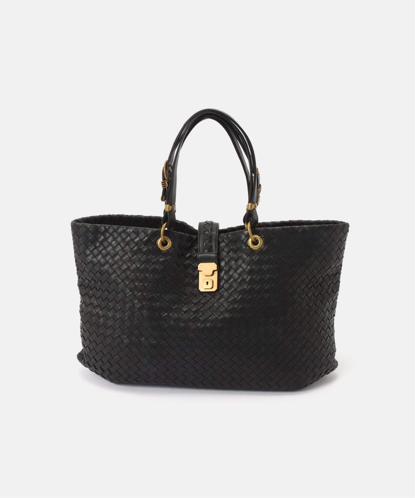 VINTAGE BOTTEGA VENETA/ボッテガ ヴェネタ】ハンドバッグ intrecciato
