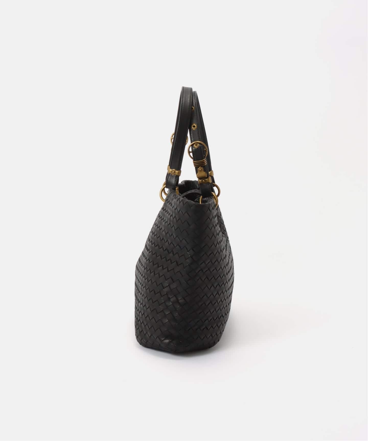 VINTAGE BOTTEGA VENETA/ボッテガ ヴェネタ】ハンドバッグ intrecciato