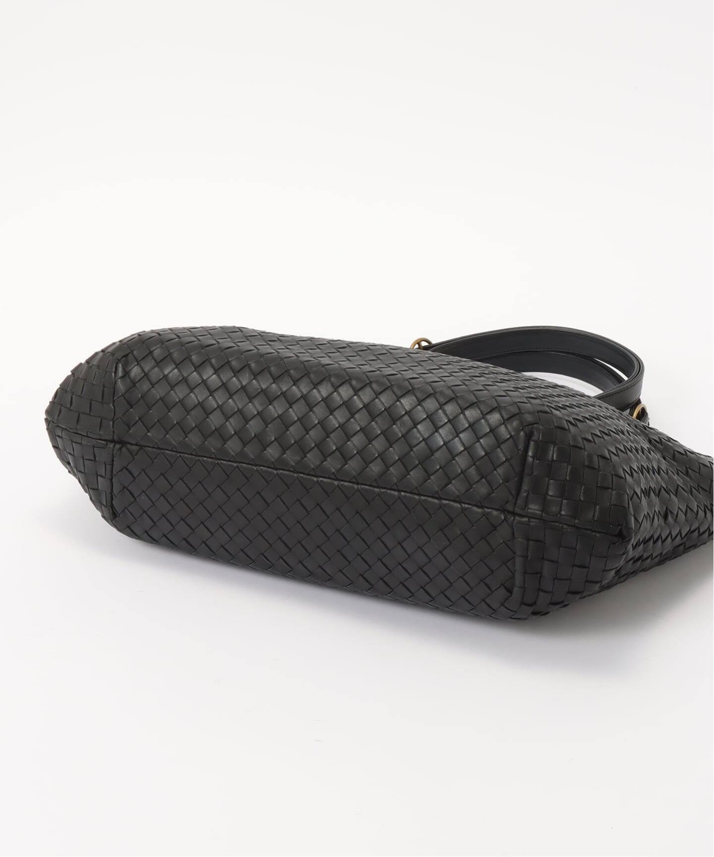 ■BOTTEGA VENETA（ボッテガ）良品 /ハンドバッグ/ ブラック 黒 90313981-01.jpg
