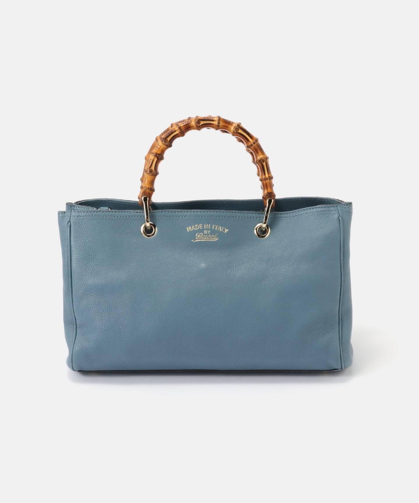VINTAGE GUCCI/グッチ】Bamboo shopper 32 2way（ハンドバッグ