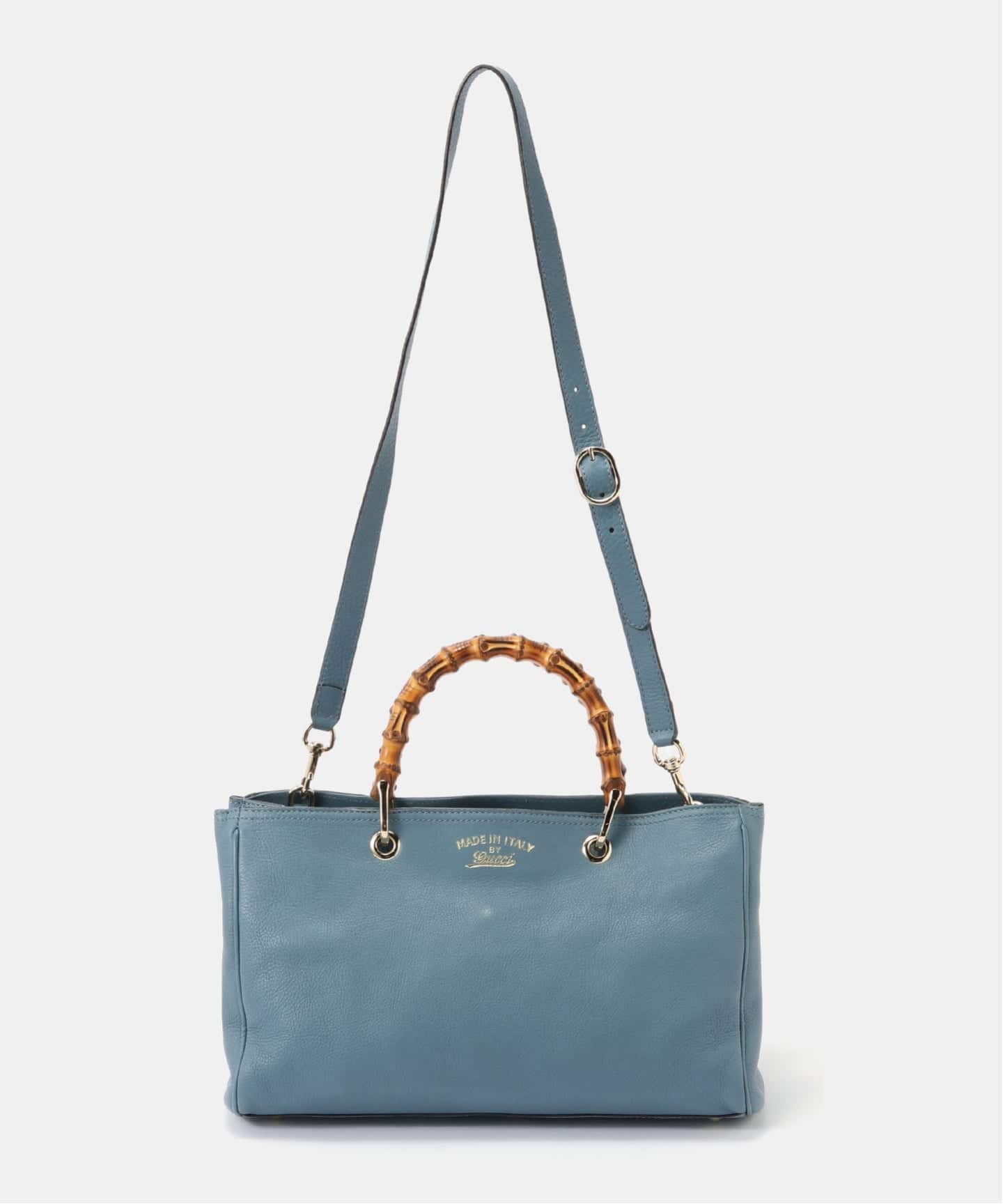 VINTAGE GUCCI/グッチ】Bamboo shopper 32 2way（ハンドバッグ