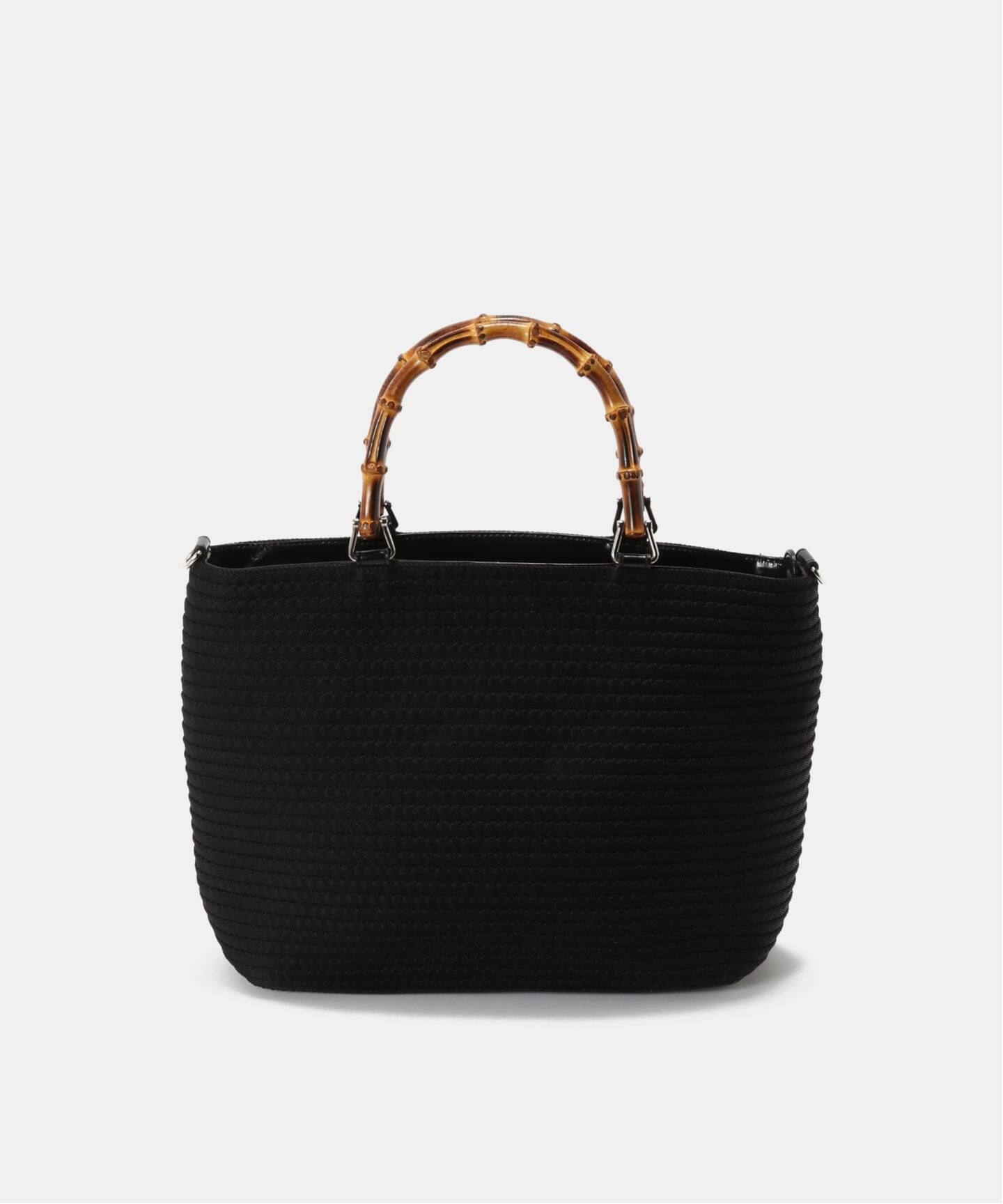 VINTAGE GUCCI/グッチ】Bamboo ハンドバッグ 2way nylon（ハンドバッグ
