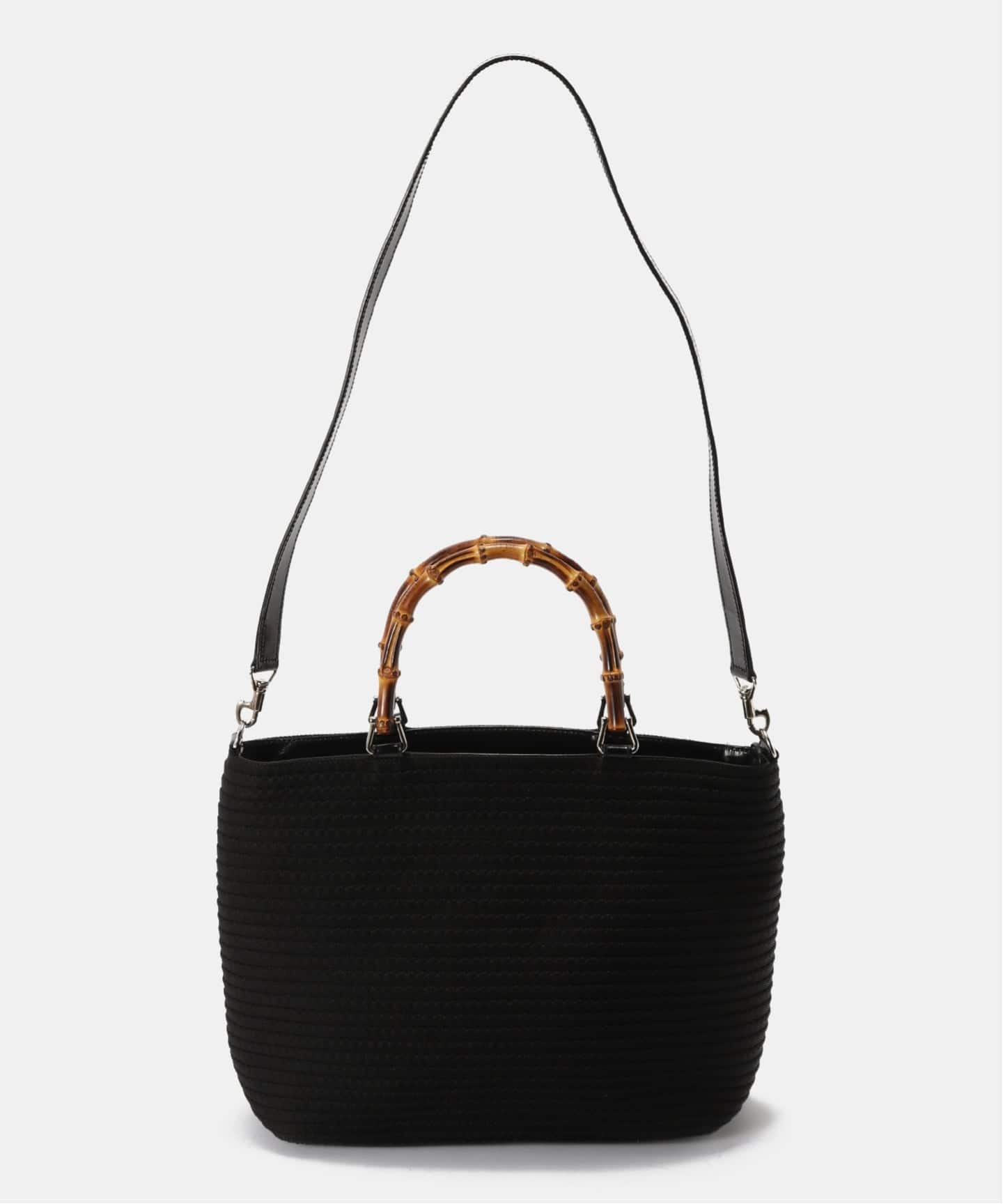VINTAGE GUCCI/グッチ】Bamboo ハンドバッグ 2way nylon（ハンドバッグ