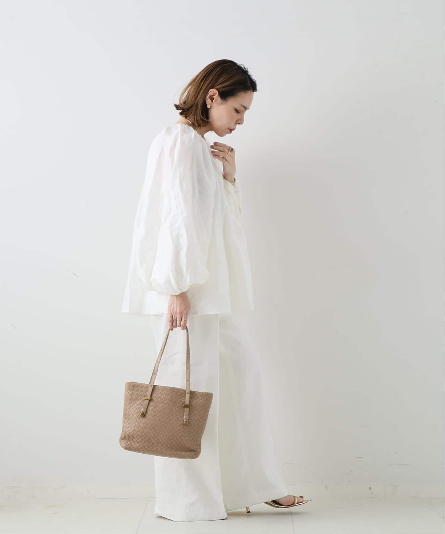 VINTAGE BOTTEGA VENETA/ボッテガ ヴェネタ】トートバッグ intrecciato