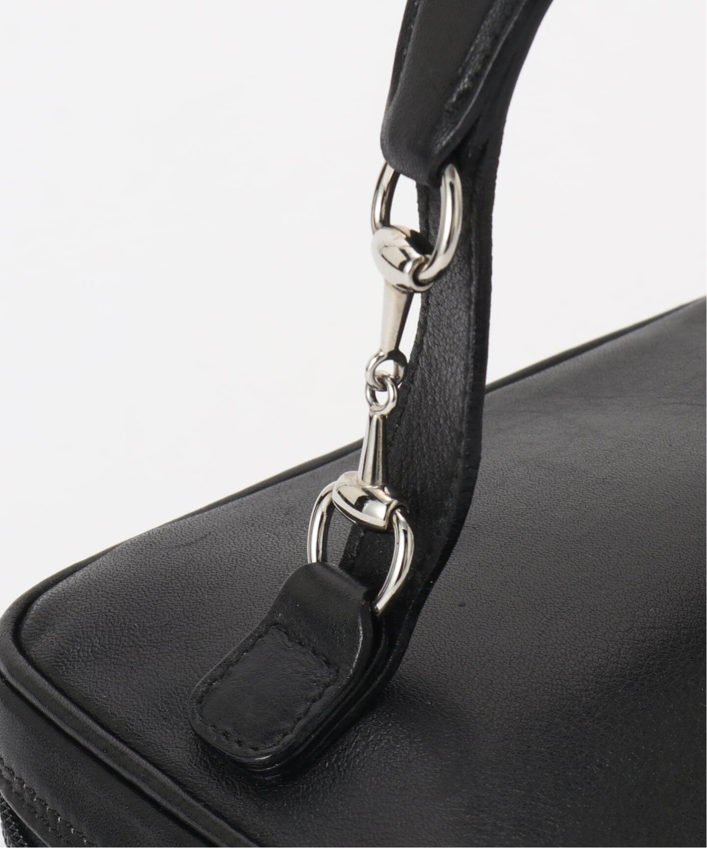 VINTAGE GUCCI/グッチ】バニティバッグ bit（ハンドバッグ