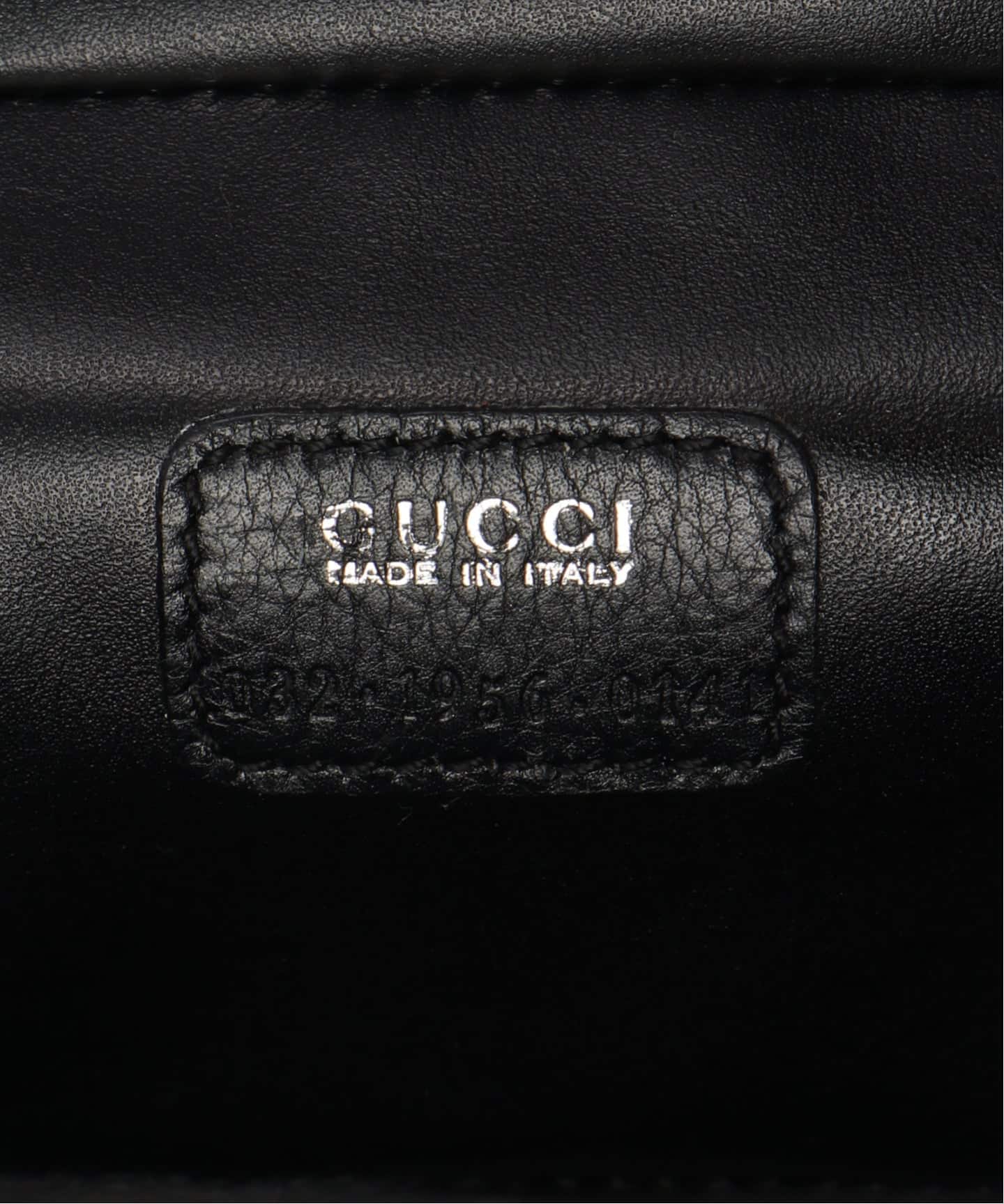 VINTAGE GUCCI/グッチ】バニティバッグ bit（ハンドバッグ