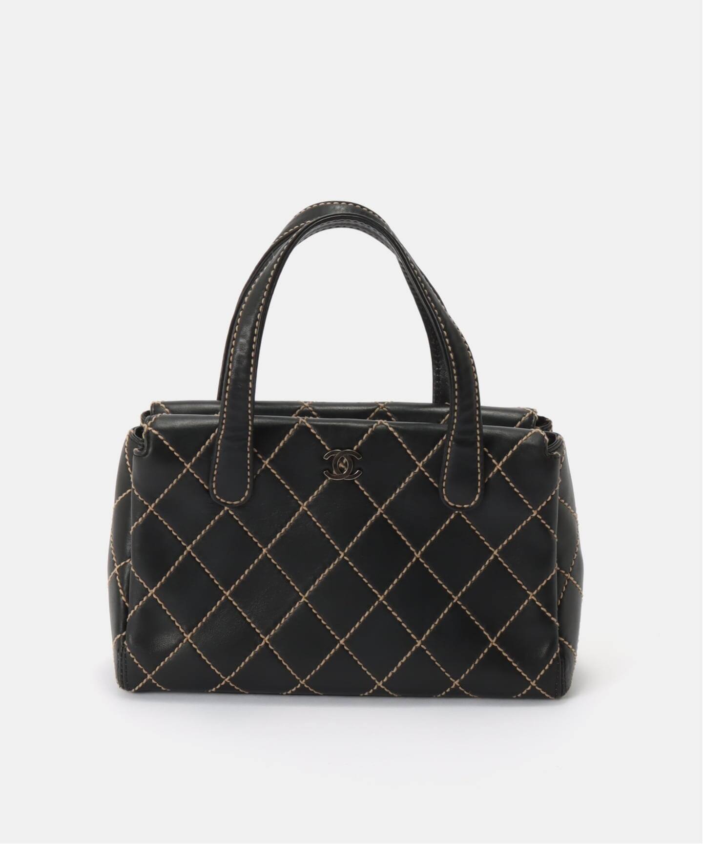 VINTAGE CHANEL/シャネル】Wild stitch ハンドバッグ（ハンドバッグ