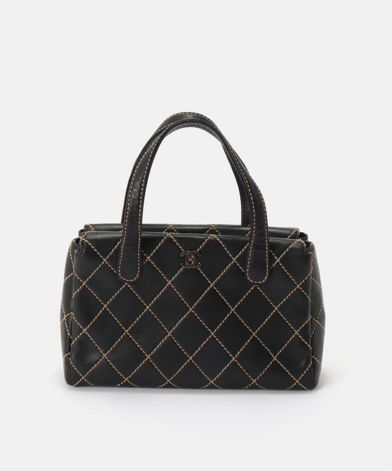 VINTAGE CHANEL/シャネル】Wild stitch ハンドバッグ（ハンドバッグ 