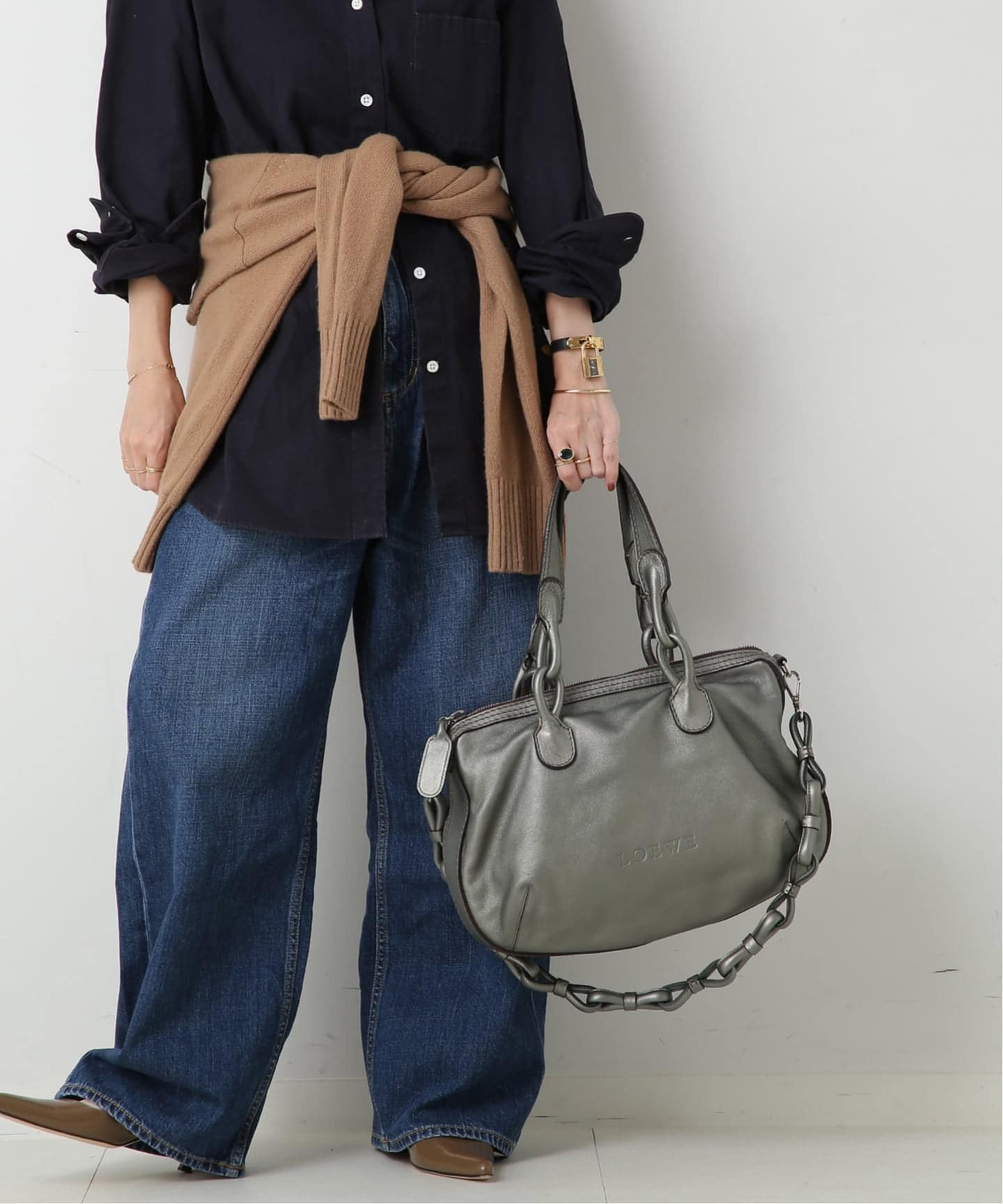 VINTAGE LOEWE/ロエベ】ハンドバッグ 2way（ハンドバッグ