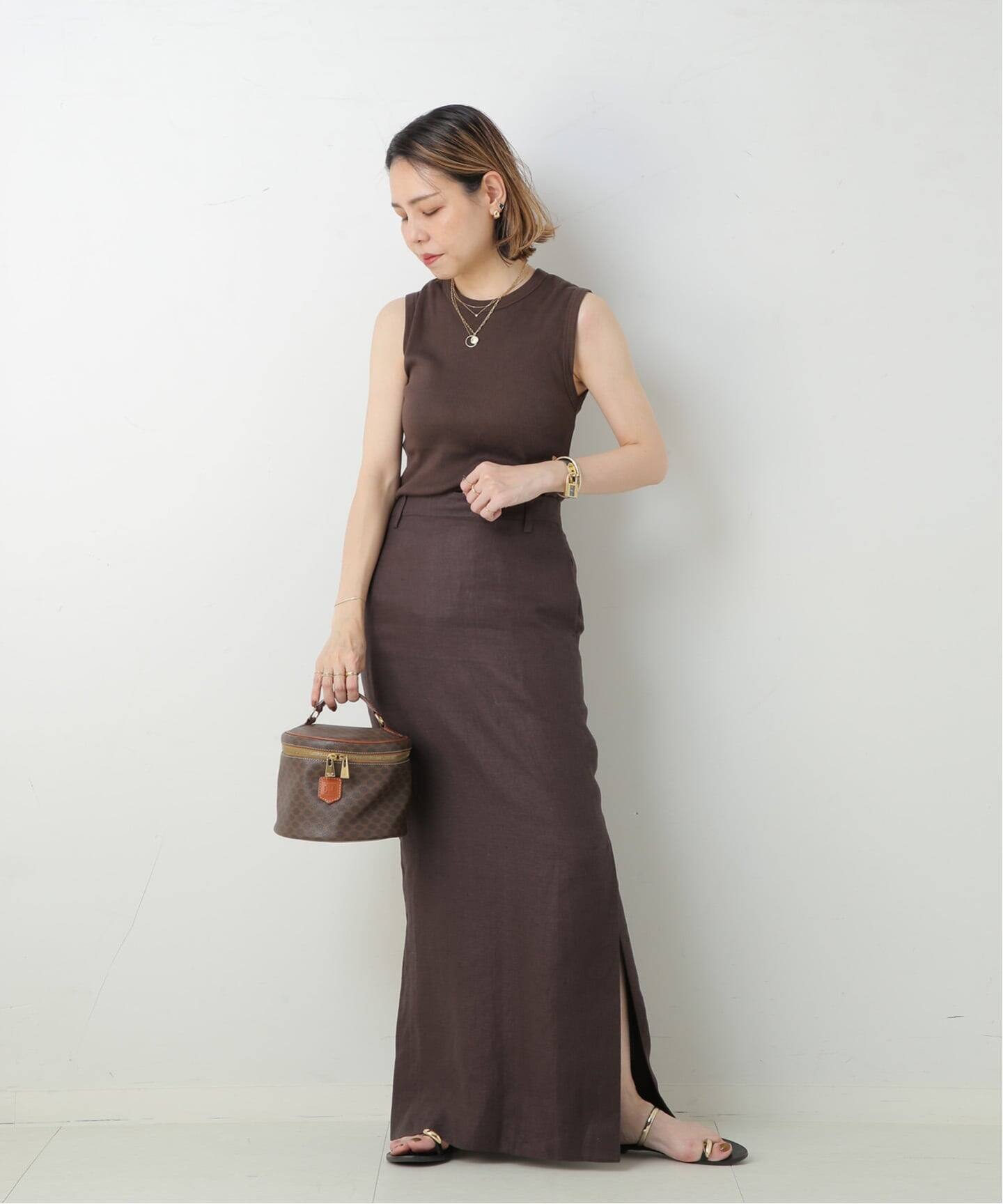 VINTAGE CELINE/セリーヌ】バニティバッグ macadam（ハンドバッグ