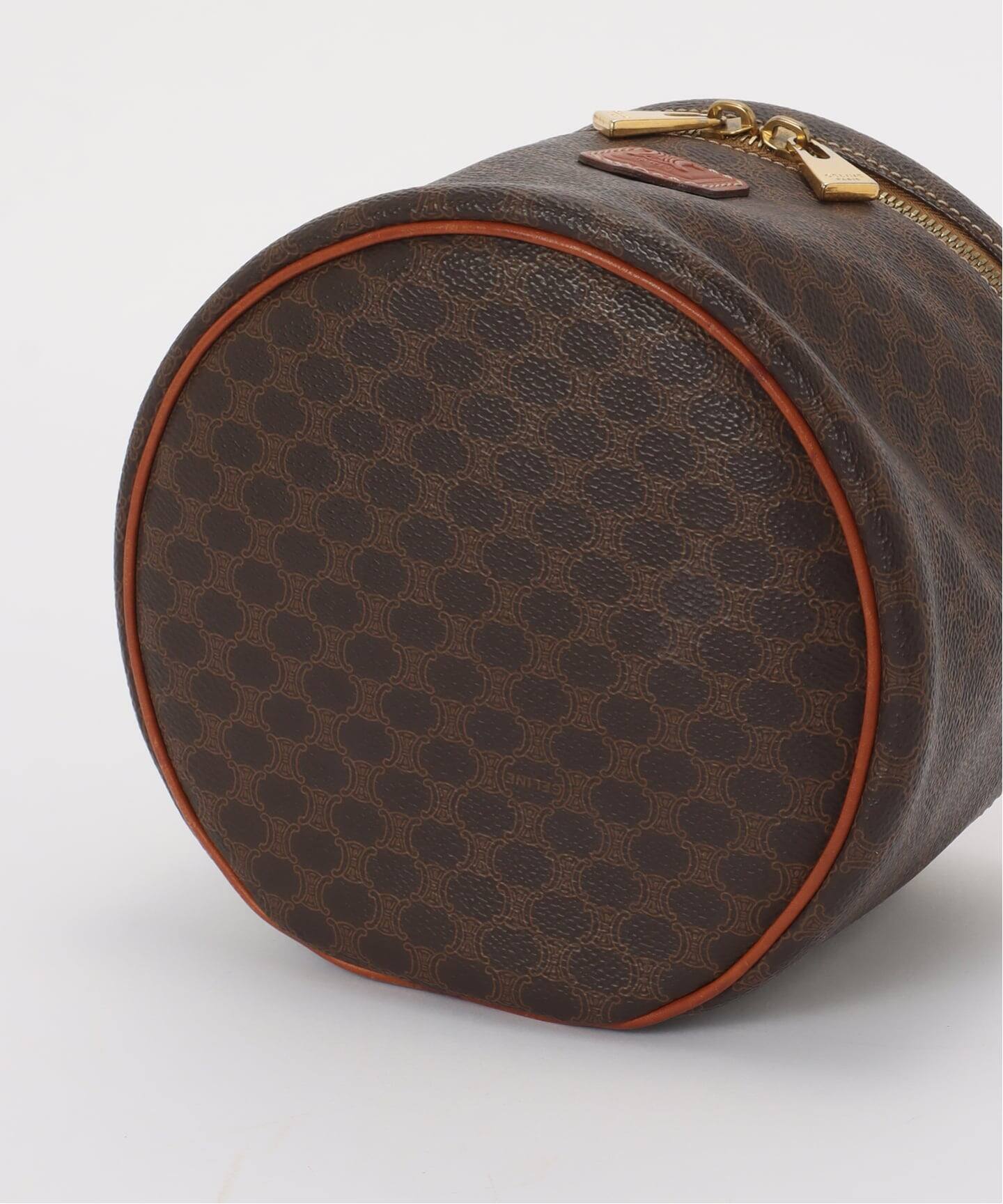VINTAGE CELINE/セリーヌ】バニティバッグ macadam（ハンドバッグ