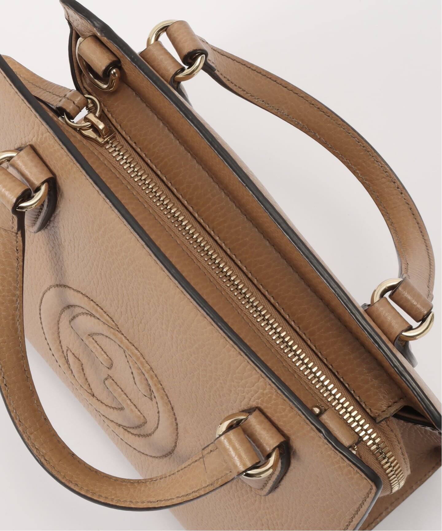 VINTAGE GUCCI/グッチ】 Interlocking soho 2wayバッグ（ハンドバッグ