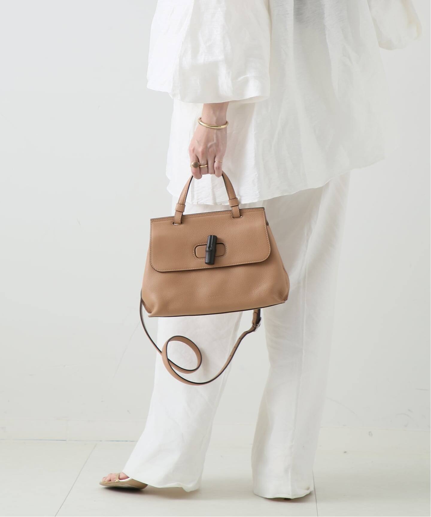 GUCCI　バンブーデイリーハンドバック VINTAGE GUCCI/グッチ】 Bamboo Daily 27 2way（ハンドバッグ