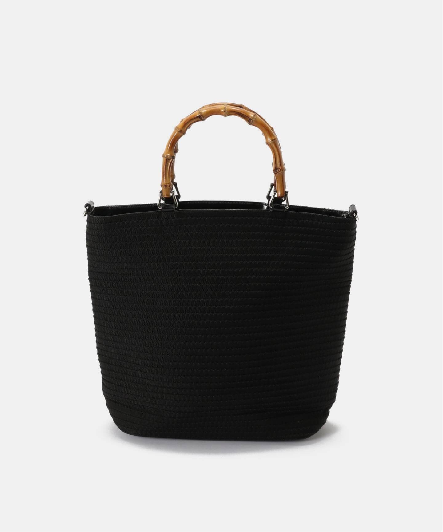 VINTAGE GUCCI/グッチ】Bamboo ハンドバッグ 2way nylon（ハンドバッグ