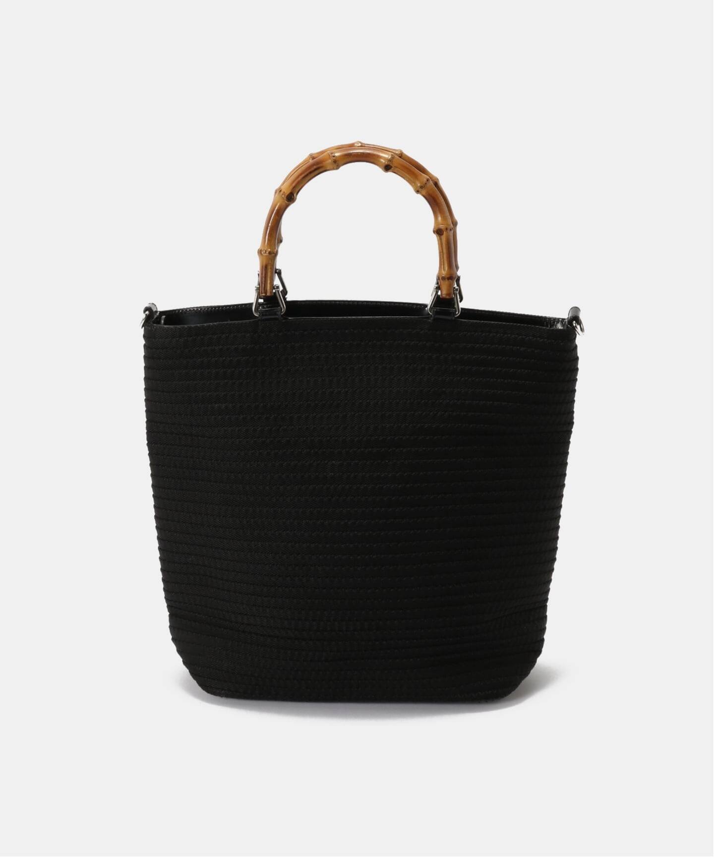 VINTAGE GUCCI/グッチ】Bamboo ハンドバッグ 2way nylon（ハンドバッグ