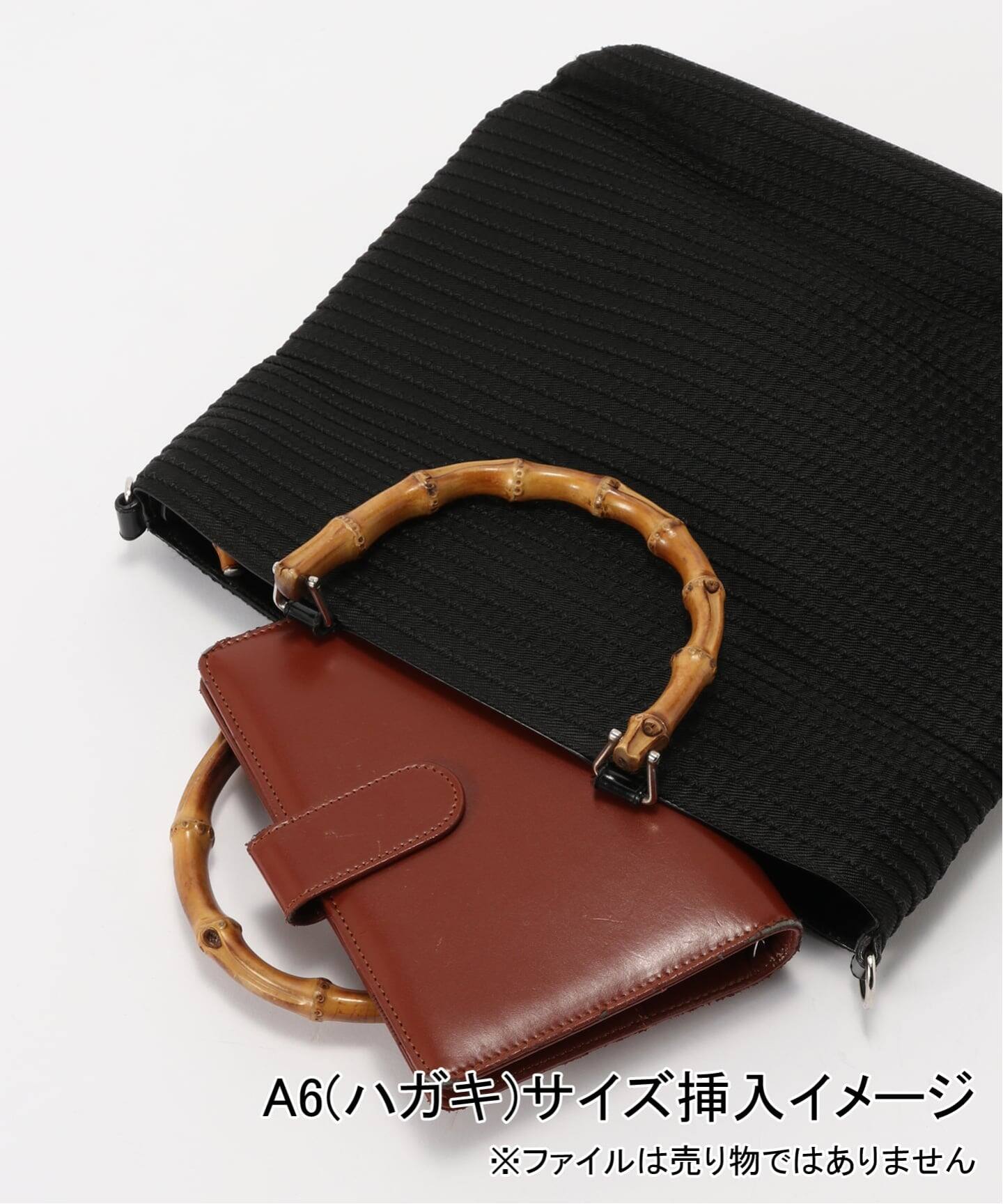 VINTAGE GUCCI/グッチ】Bamboo ハンドバッグ 2way nylon(ハンドバッグ VINTAGE GUCCI/グッチ】Bamboo ハンドバッグ 2way nylon(ハンドバッグ