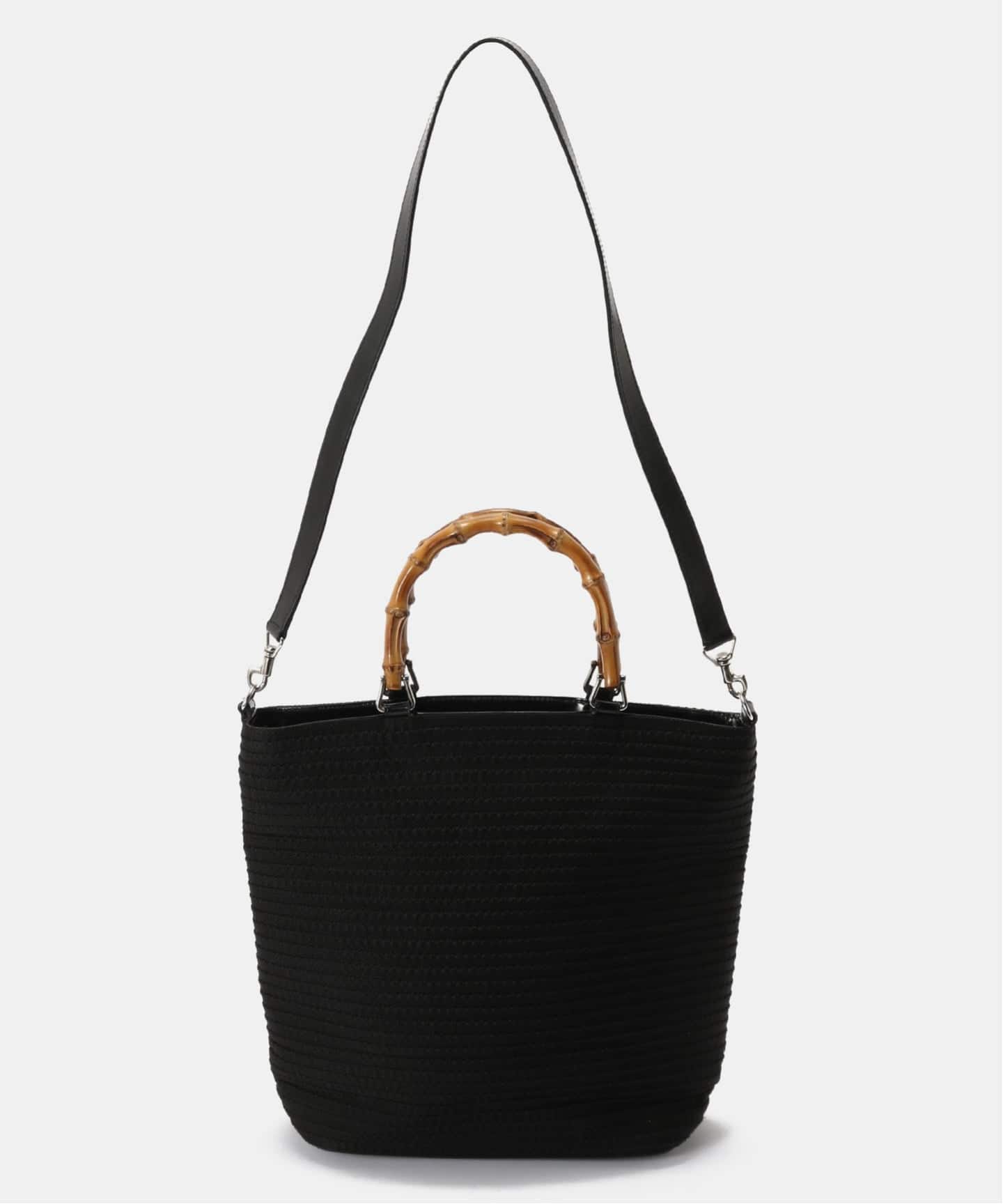 GUCCI 2WAY BAMBOO バンブー ショルダーバッグ ナイロン VINTAGE GUCCI/グッチ】Bamboo ハンドバッグ 2way nylon（ハンドバッグ
