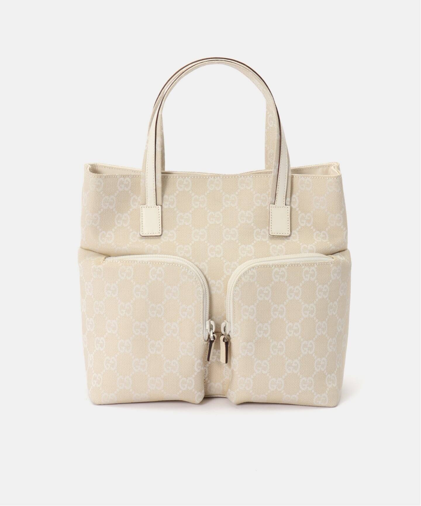 VINTAGE GUCCI/グッチ】ハンドバッグ gg（ハンドバッグ）｜DECOUVERTE 