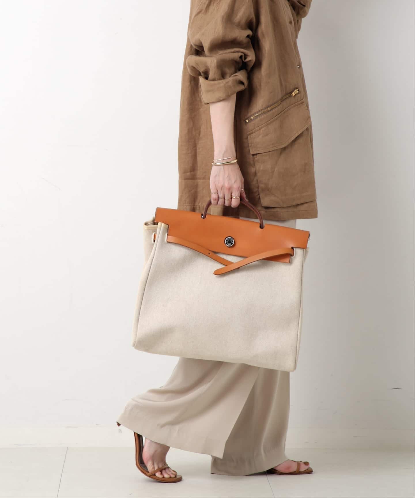 VINTAGE HERMES/エルメス】Herbag mm（ハンドバッグ）｜DECOUVERTE