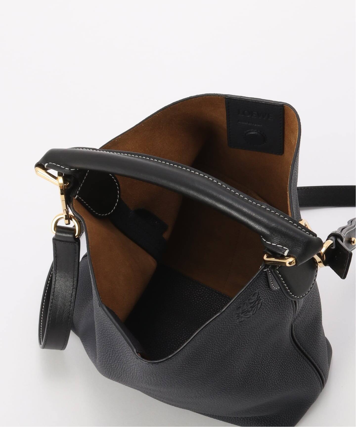 VINTAGE LOEWE/ロエベ】T bucket handbag 2way（ハンドバッグ