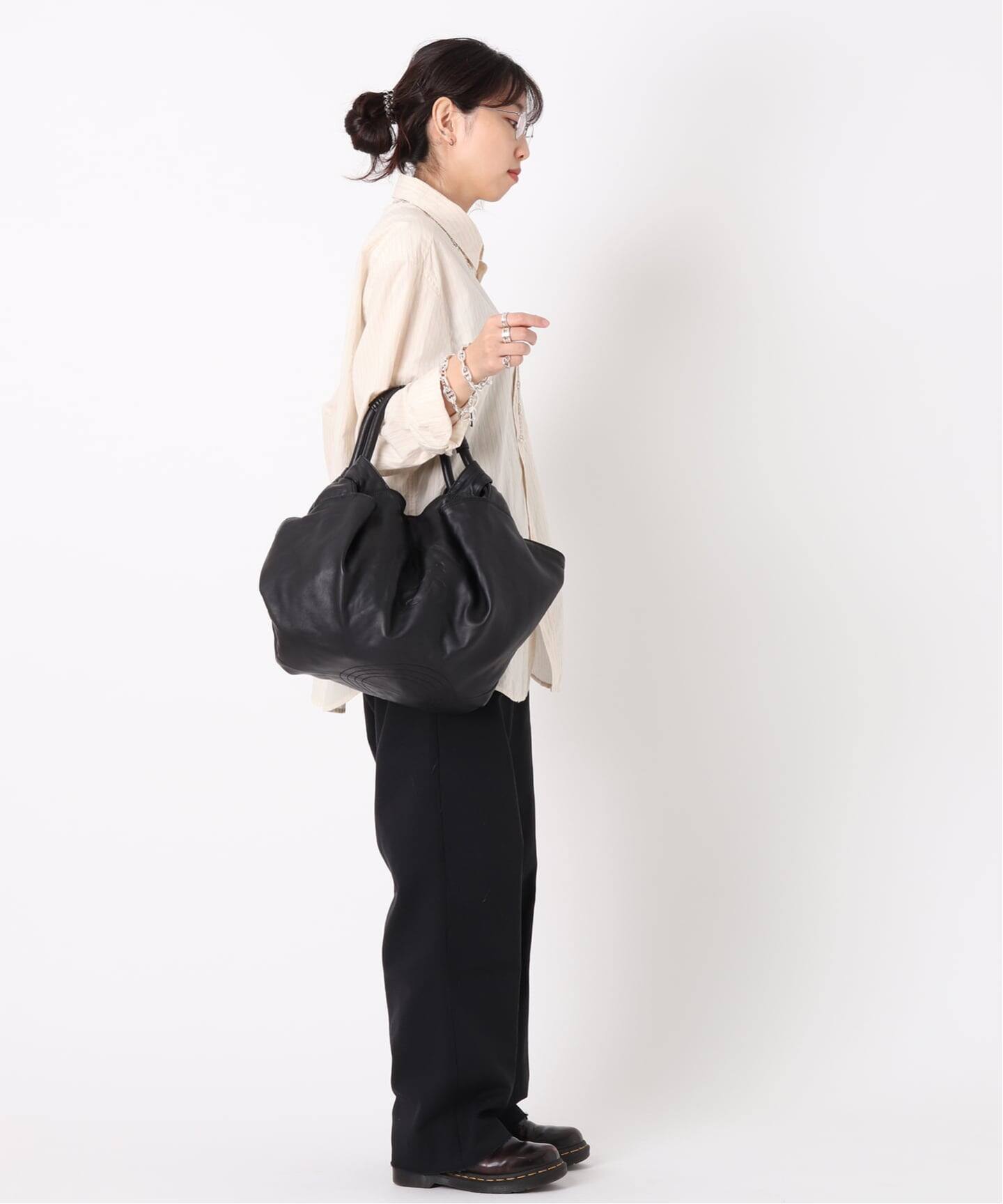LOEWEロエベ NAPPA AIREナッパアイレ レザー ハンド バッグ VINTAGE LOEWE/ロエベ】 Nappa aire handbag（ハンドバッグ