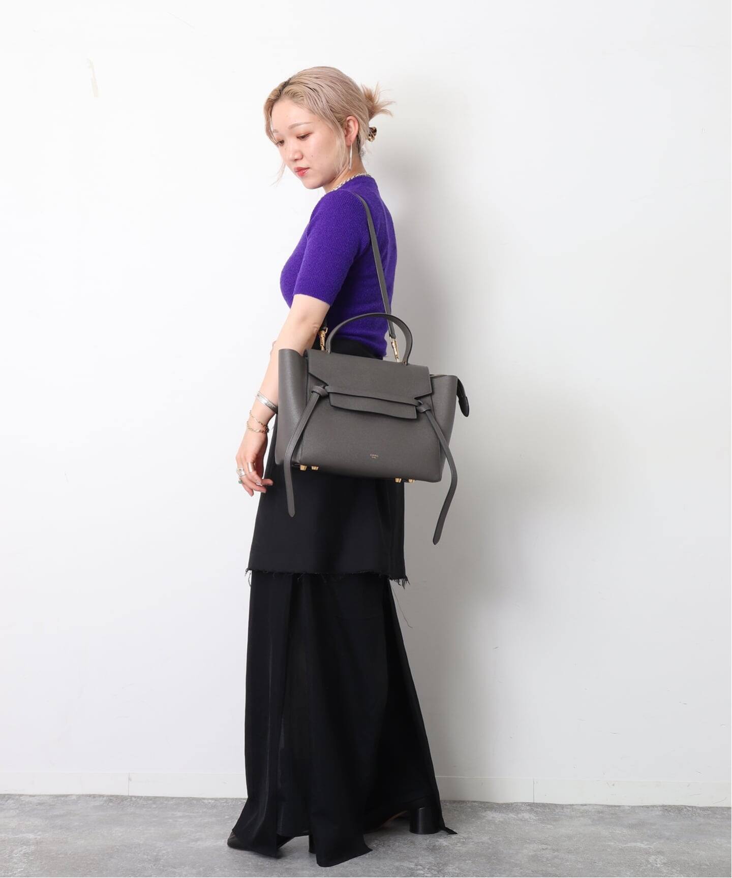 CELINE フィービー期 旧ロゴ LARGE BELT BAG ハンドバッグ 2WAY CELINE Handbag Belt bag 2WAY Calf | eBay