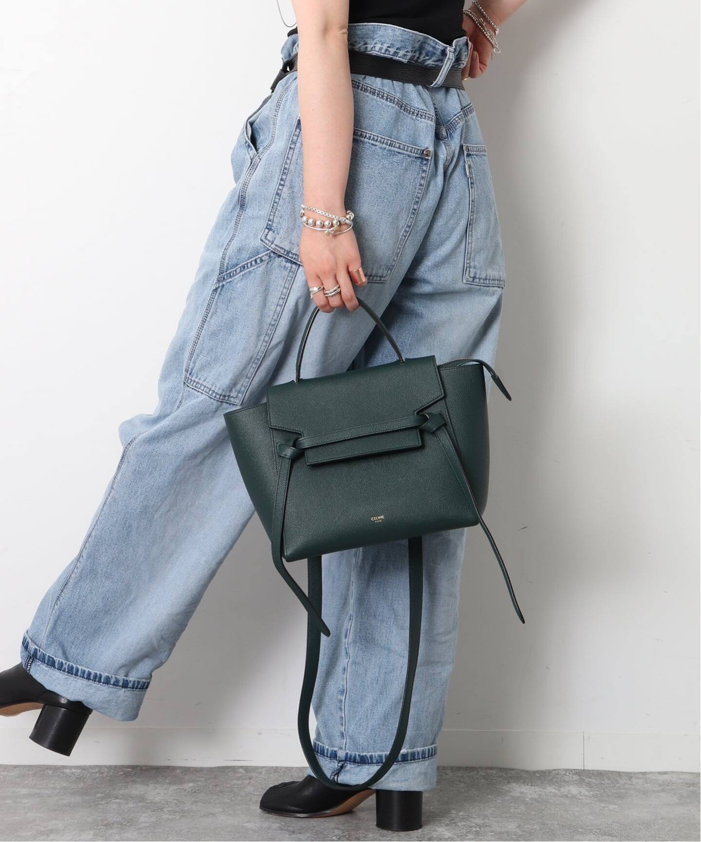 VINTAGE CELINE/セリーヌ】Belt bag micro 2way（ハンドバッグ