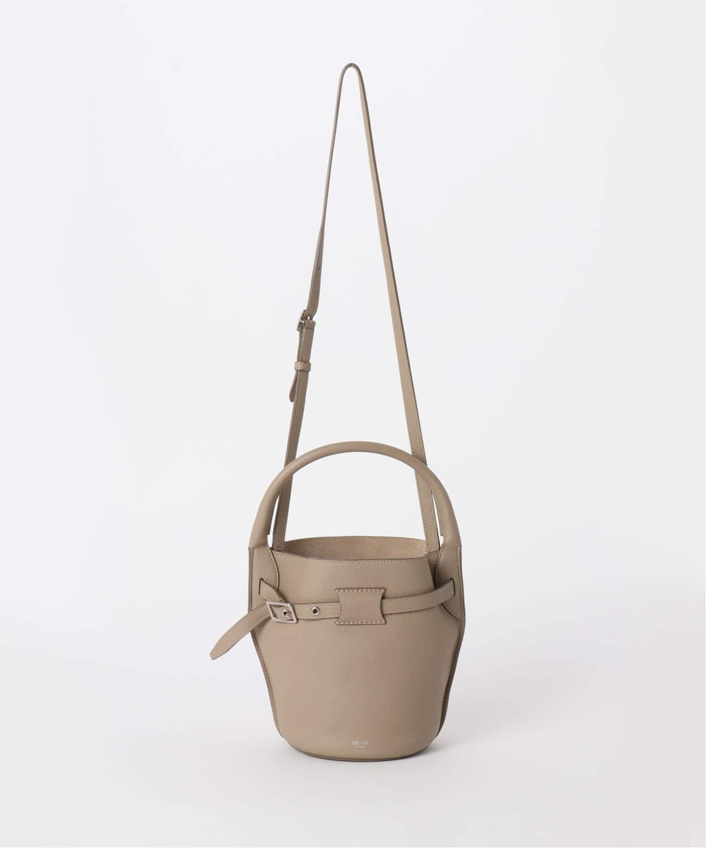 VINTAGE●CELINE●ビッグバッグ ナノ バケット バッグ スムース VINTAGE○CELINE○セリーヌ ビッグバッグ ナノ バケットバッグ